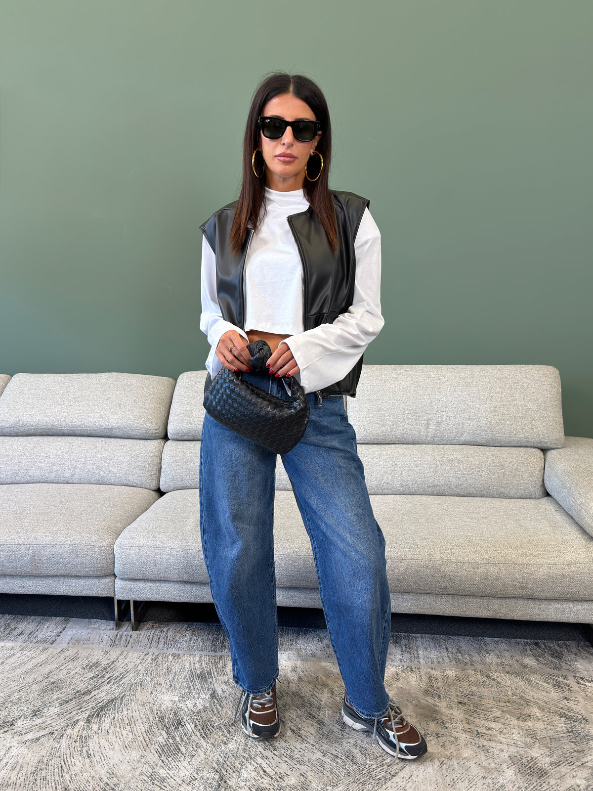 Gilet - Beatriz Ecopelle Nero