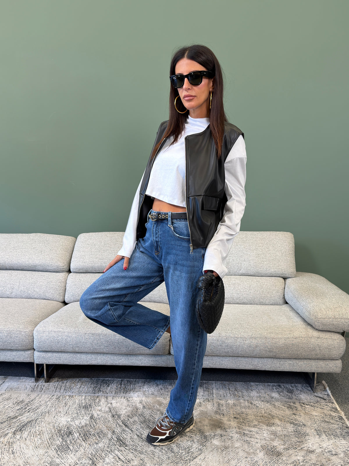 Gilet - Beatriz Ecopelle Nero