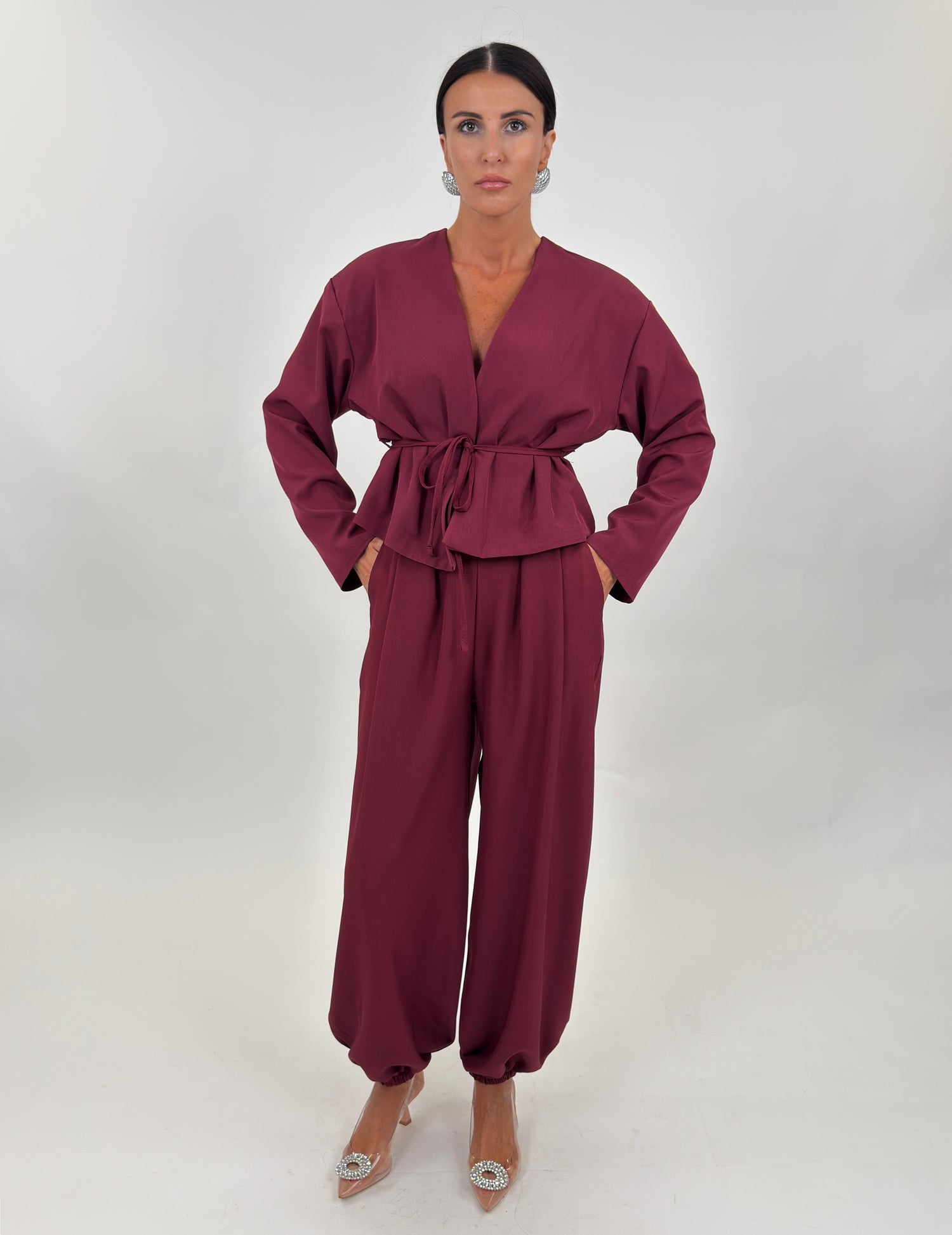 Tailleur - Kira Bordeaux