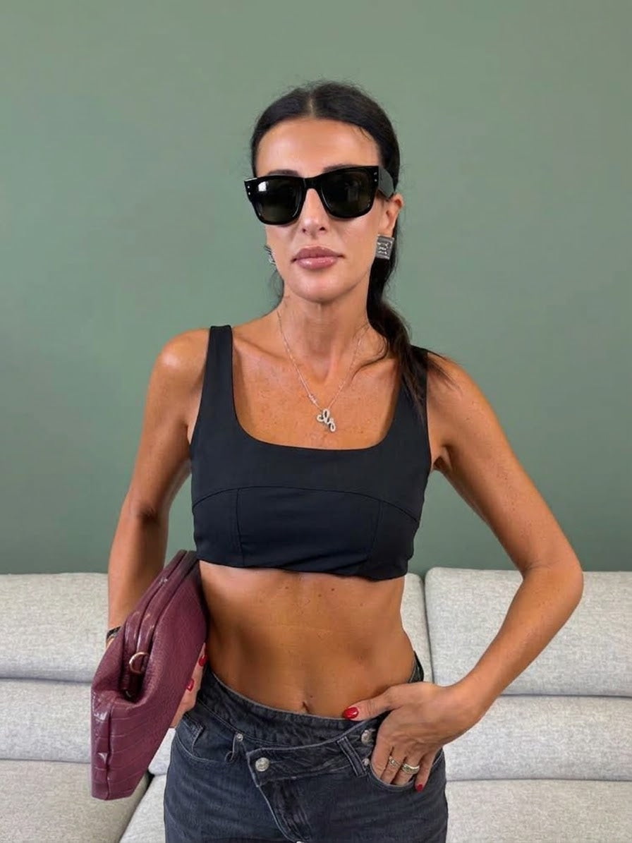 Top - Ava Nero