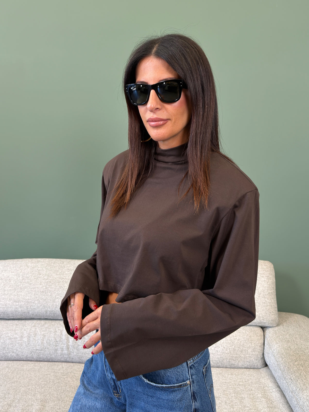 Maglia - Asia Marrone