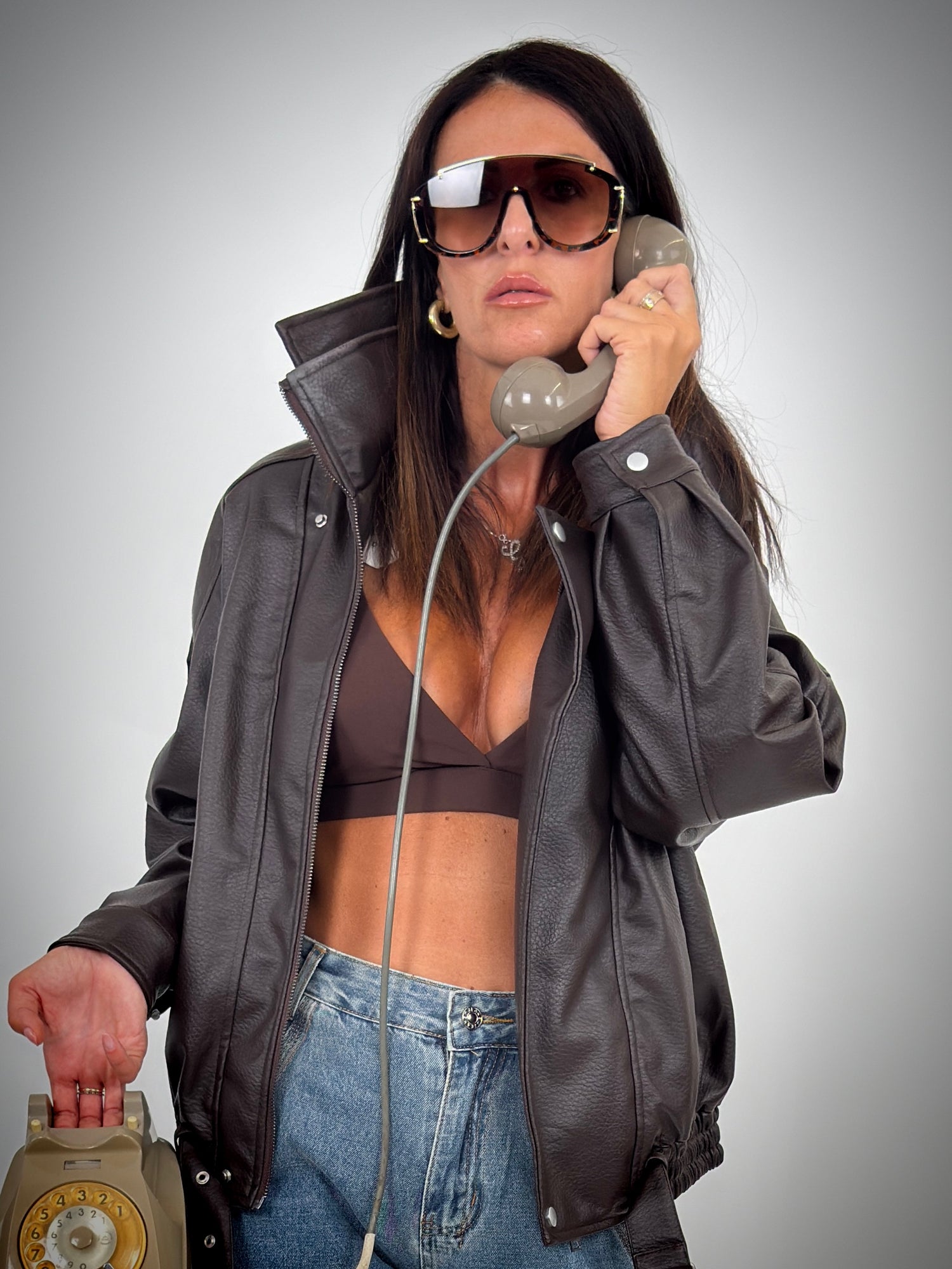 Top - Bralette Marrone