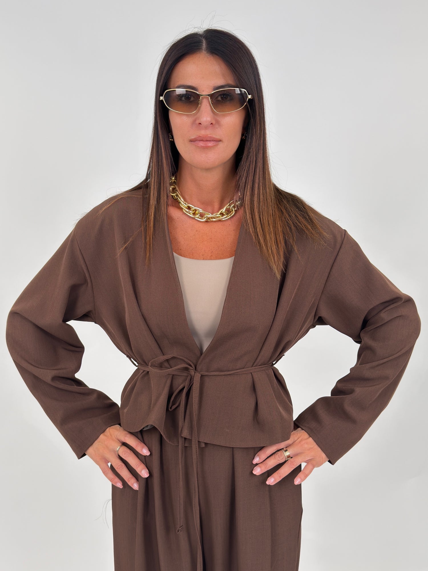 Tailleur - Kira Marrone