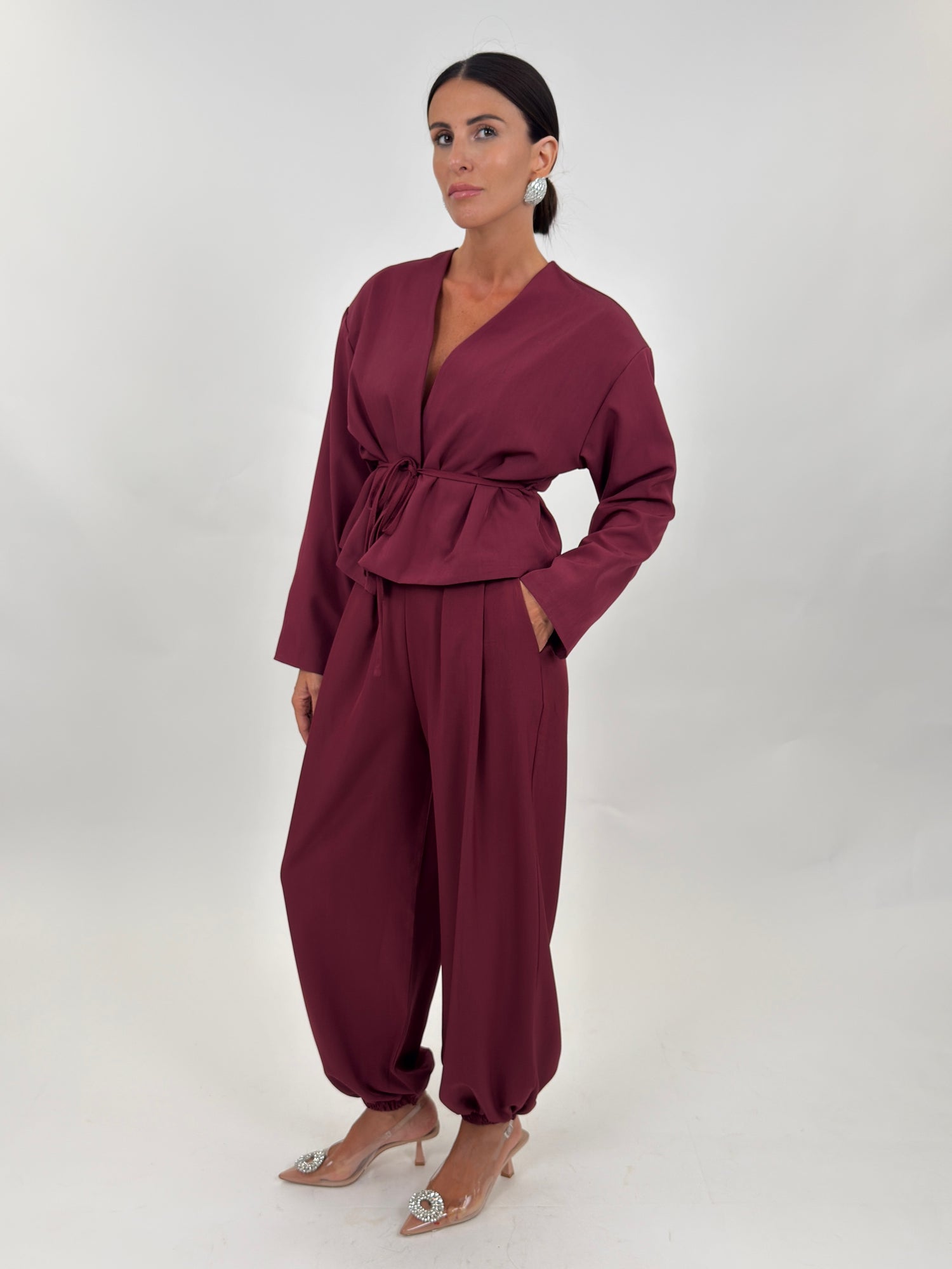 Tailleur - Kira Bordeaux