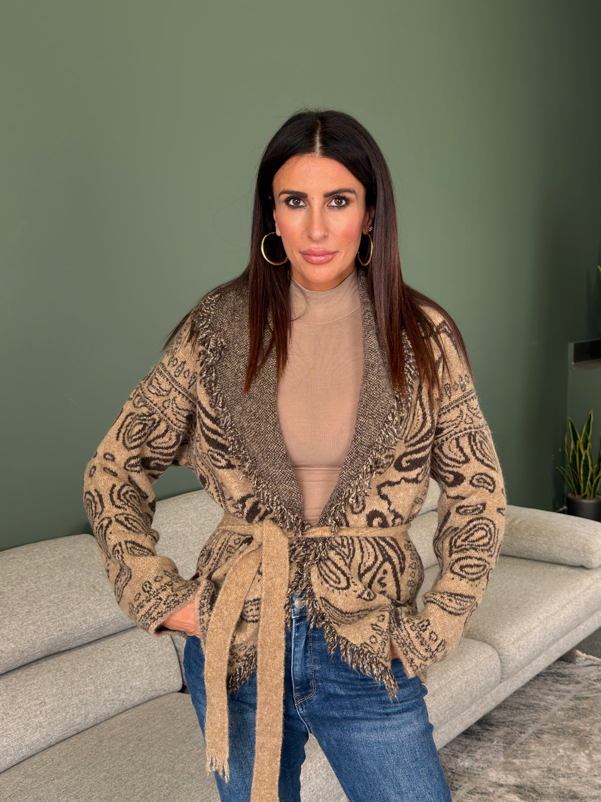 Cardigan - Maya Beige