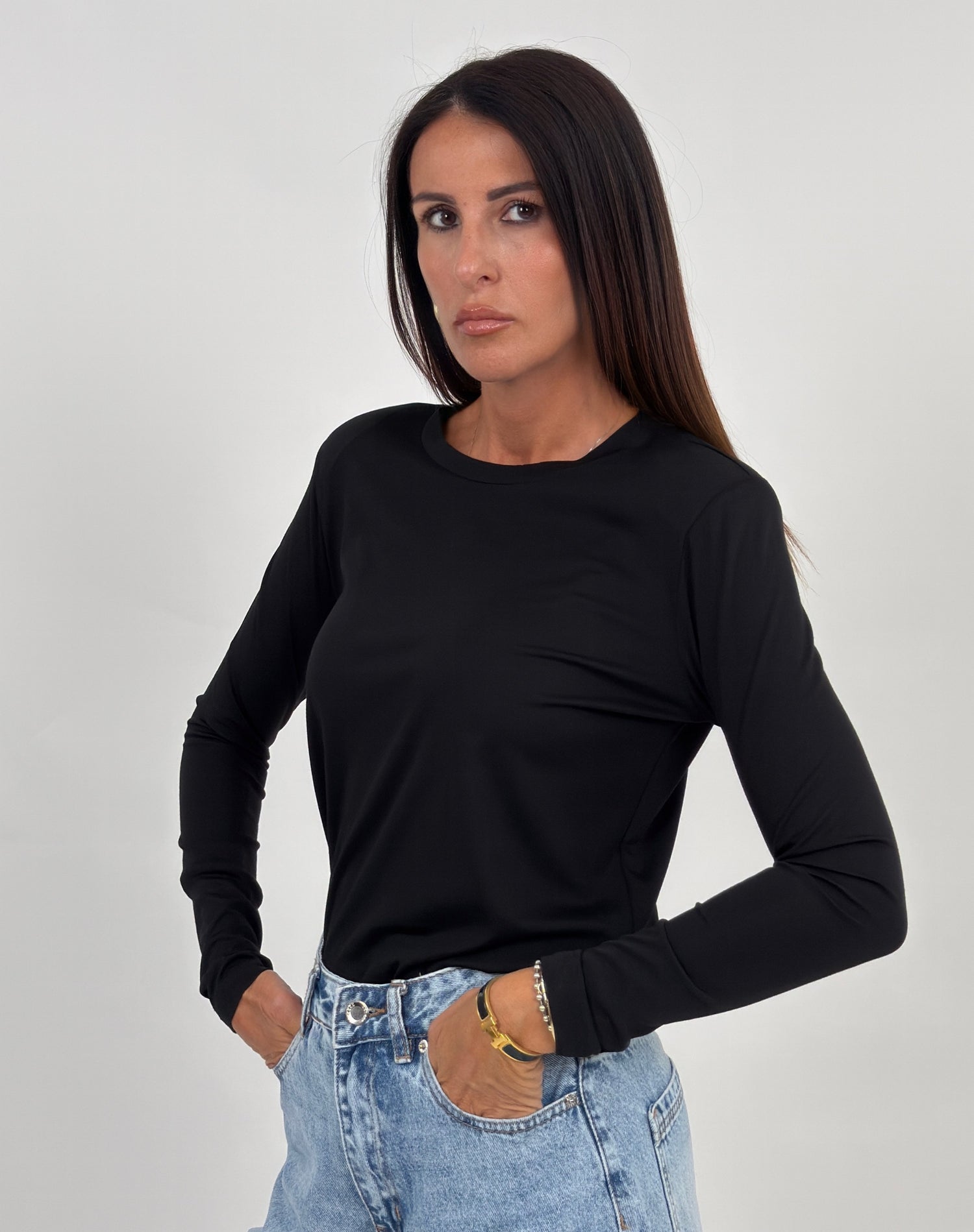 Maglia - Lucy Mezzo Collo Nero