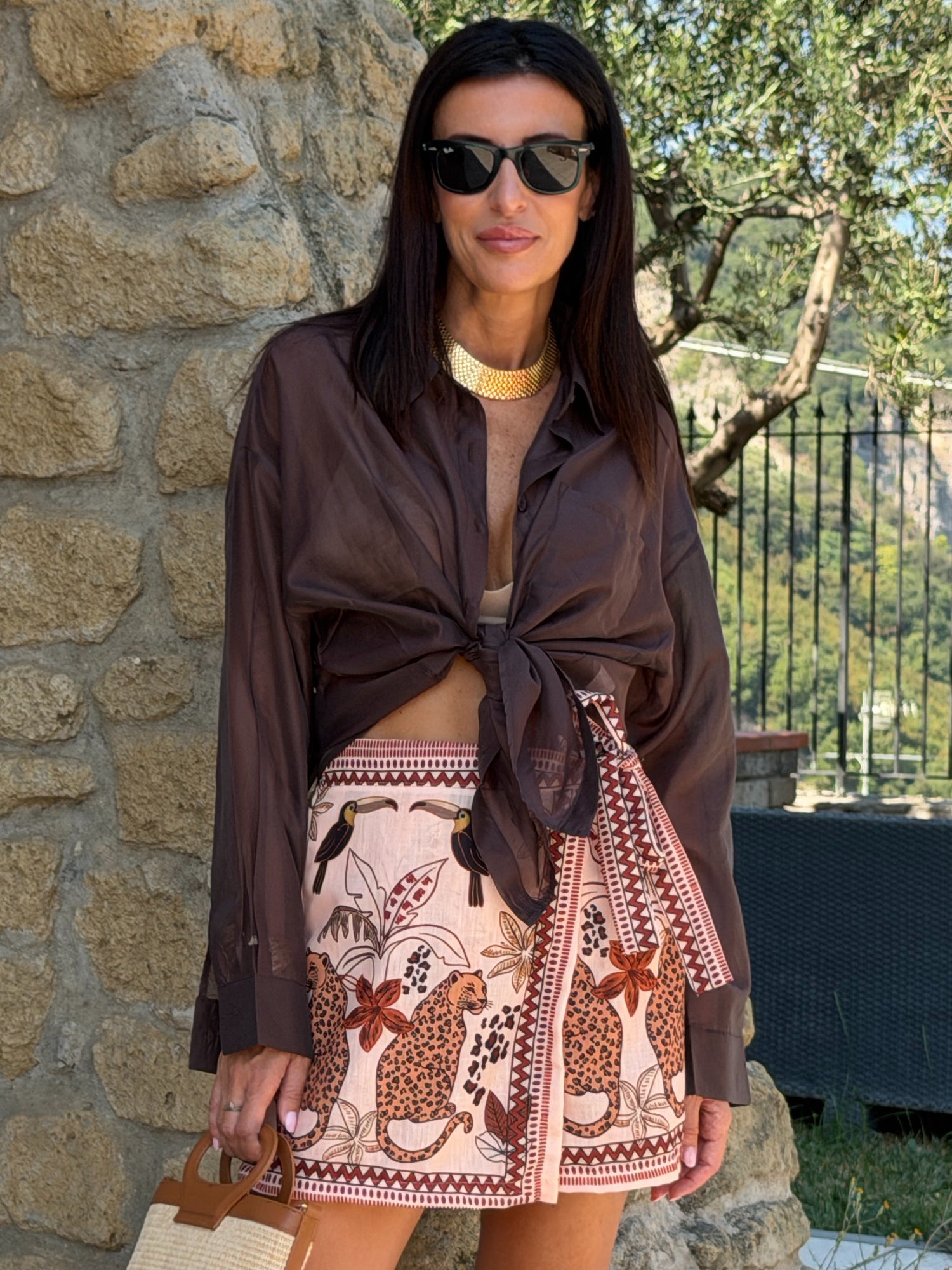 Camicia - Giza Marrone
