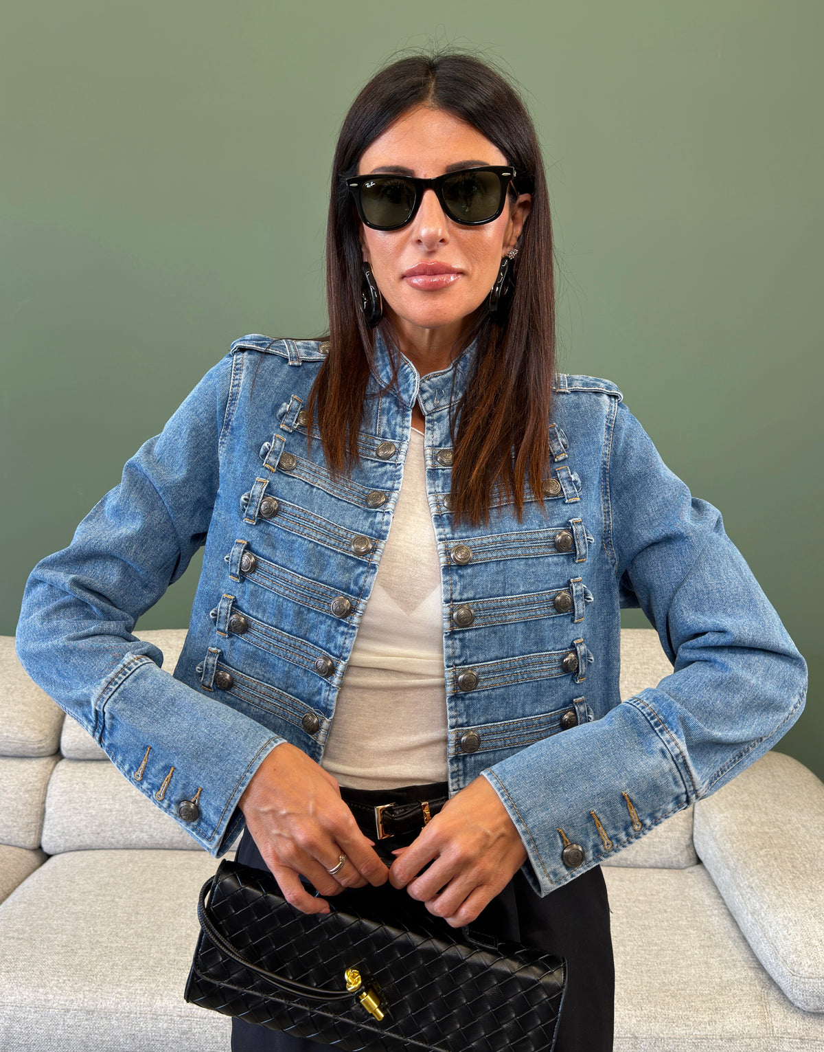 Giubbotto - Florence Denim Chiaro