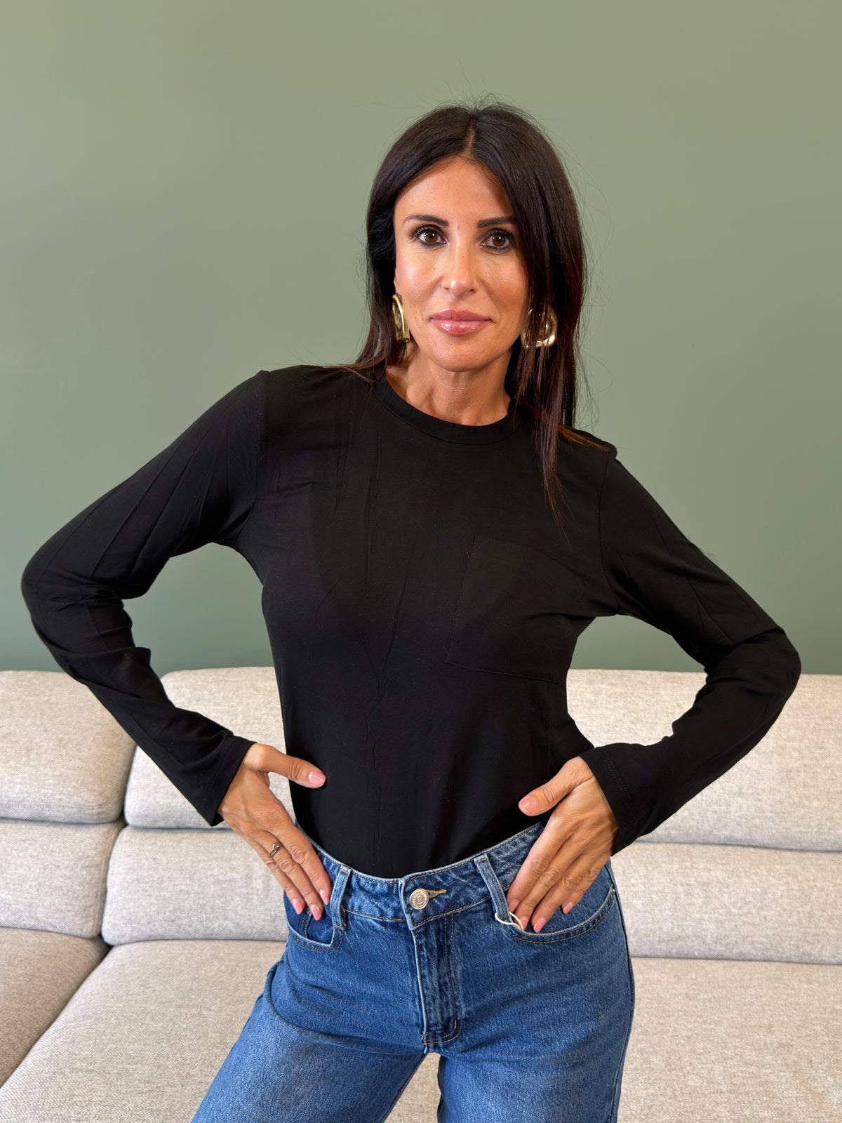 Maglia - Livia Nero By Lumina