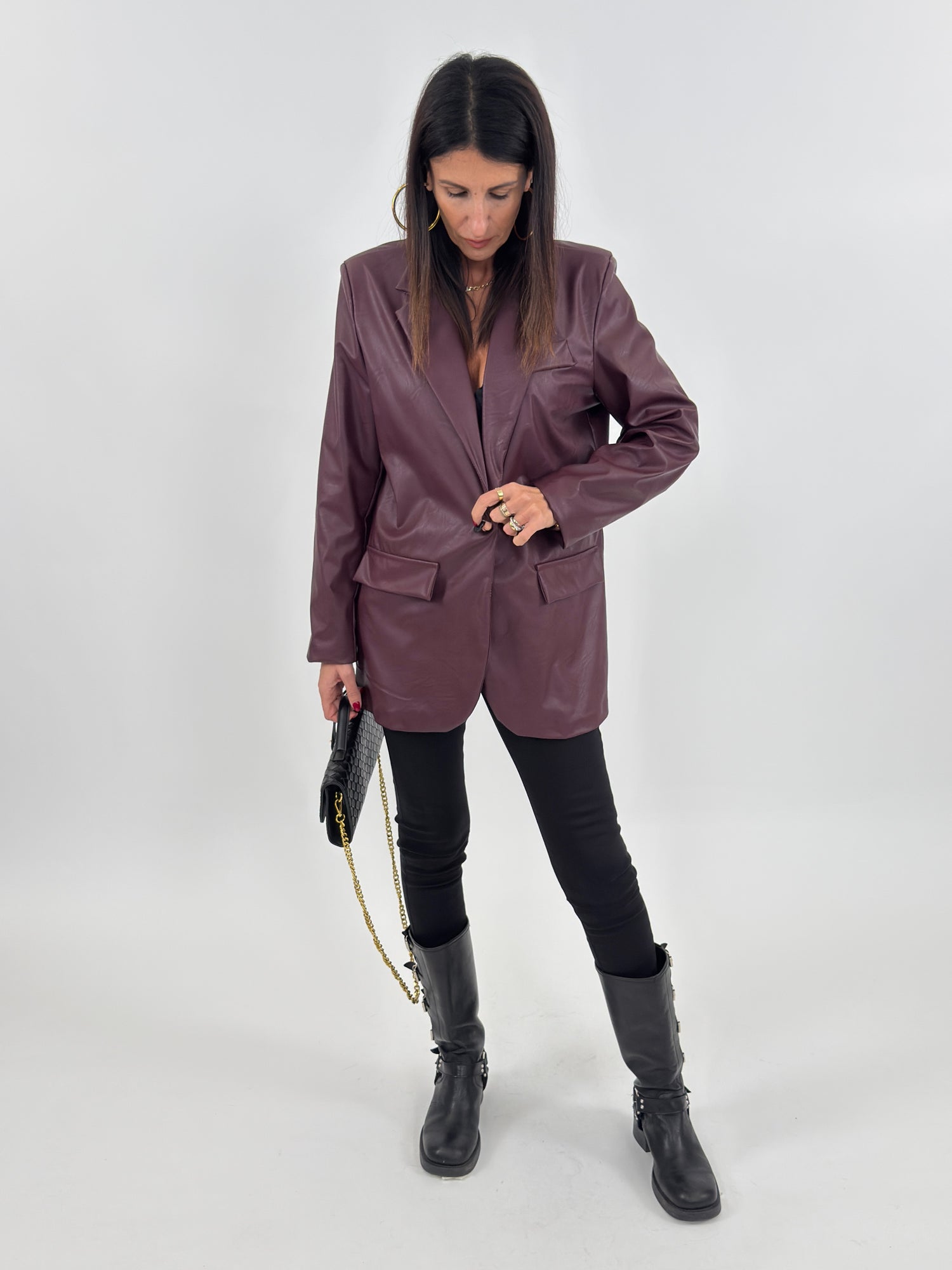 Giacca - Porsche Ecopelle Bordeaux