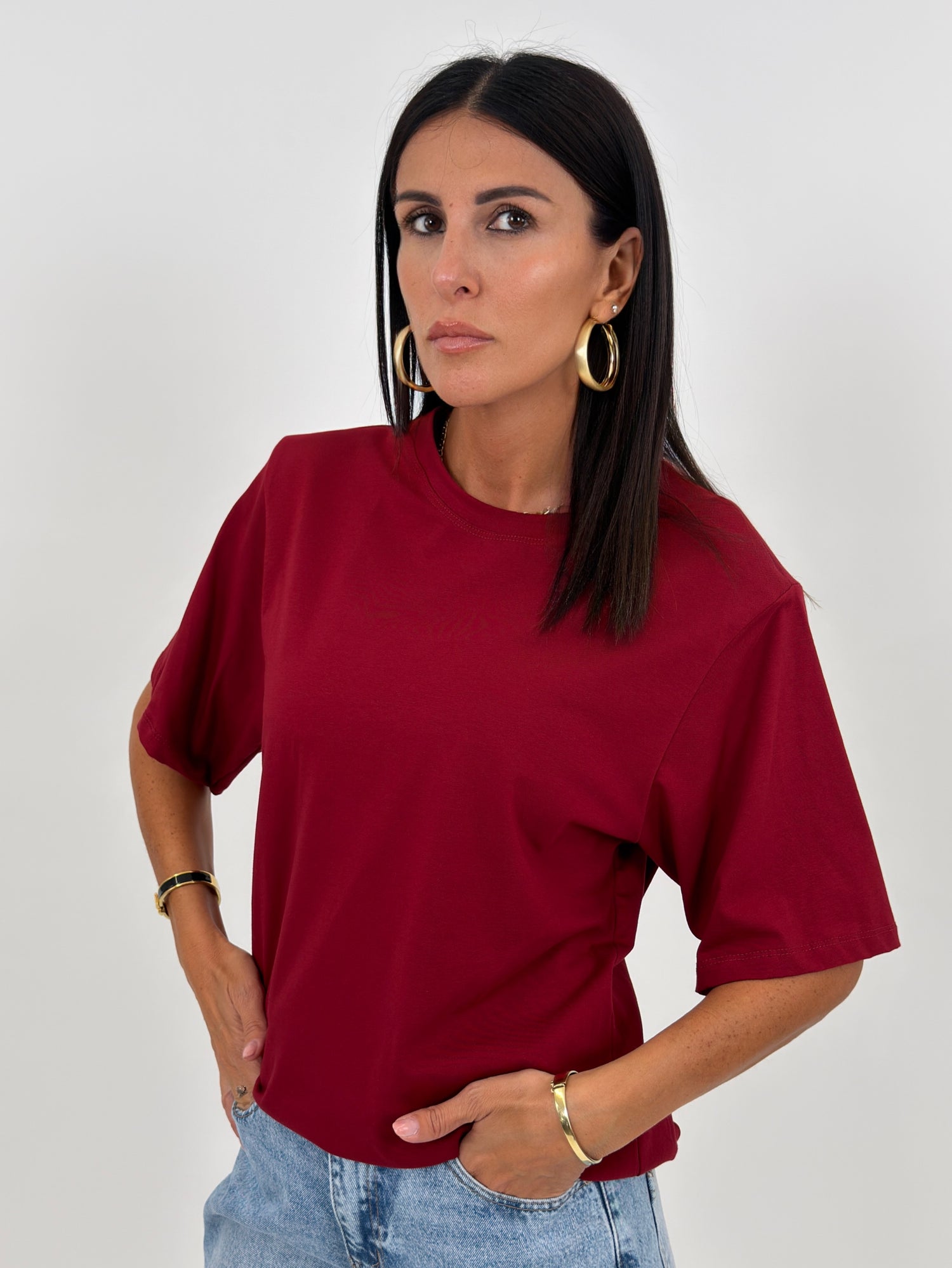 T-shirt - Sunny Bordeaux