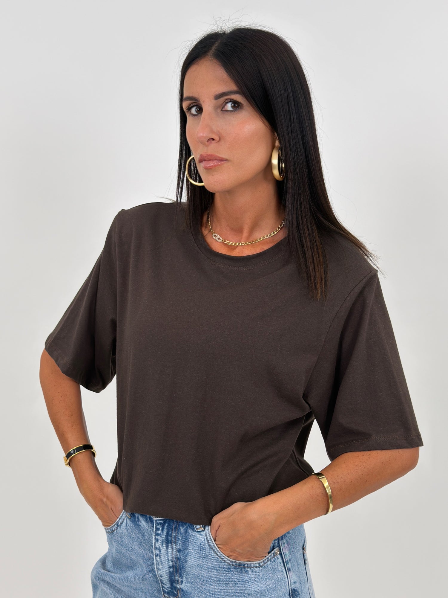 T-shirt - Sunny Marrone