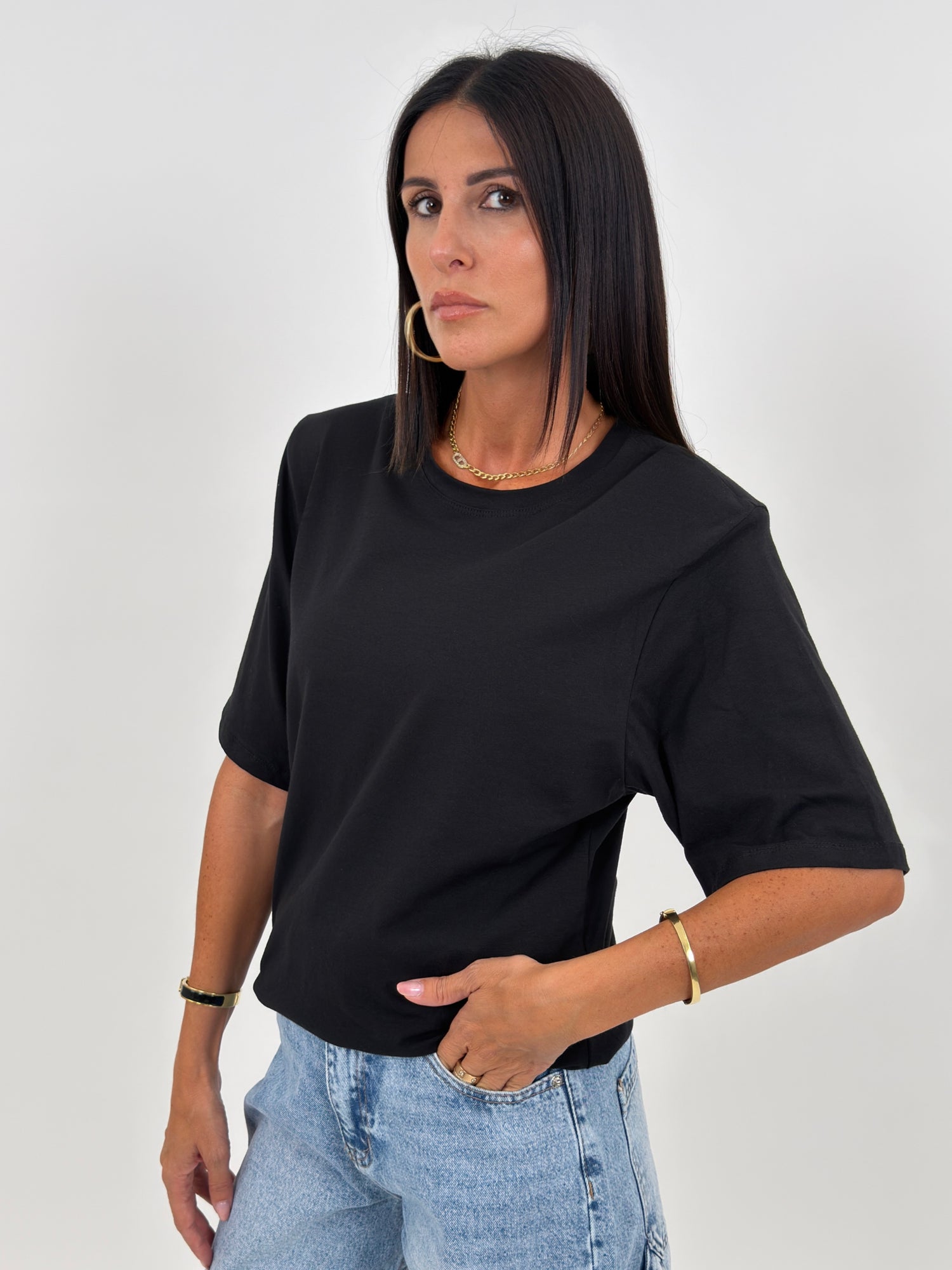 T-shirt - Sunny Nero