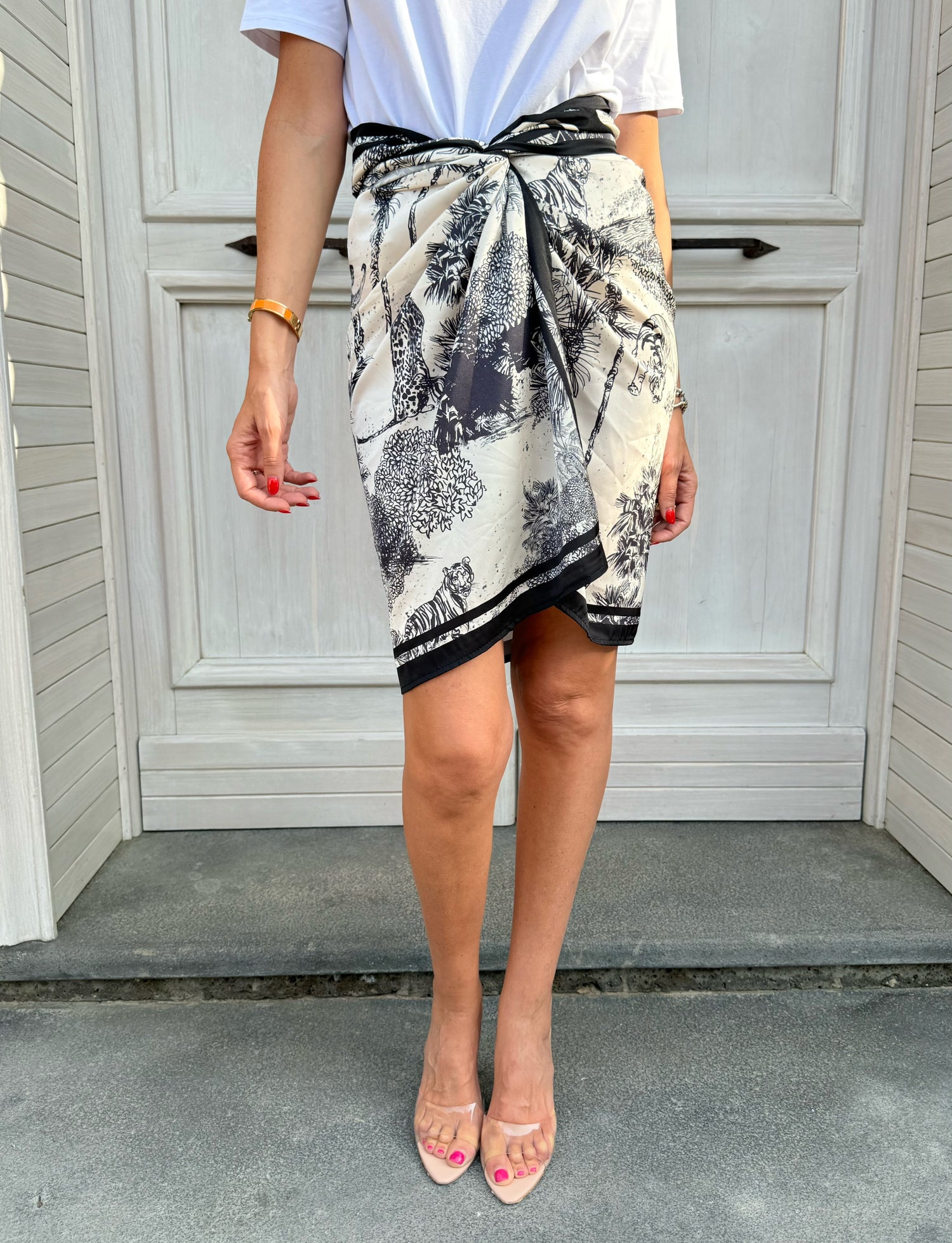 Gonna - Pareo Toile de jouy