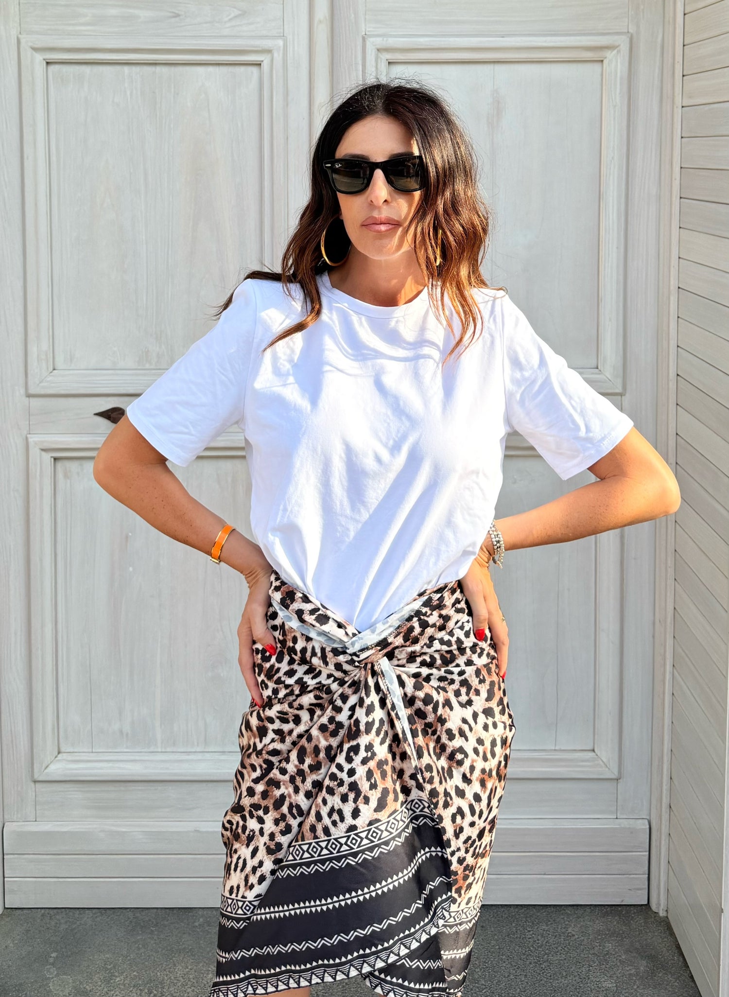 T-shirt - Sunny bianco