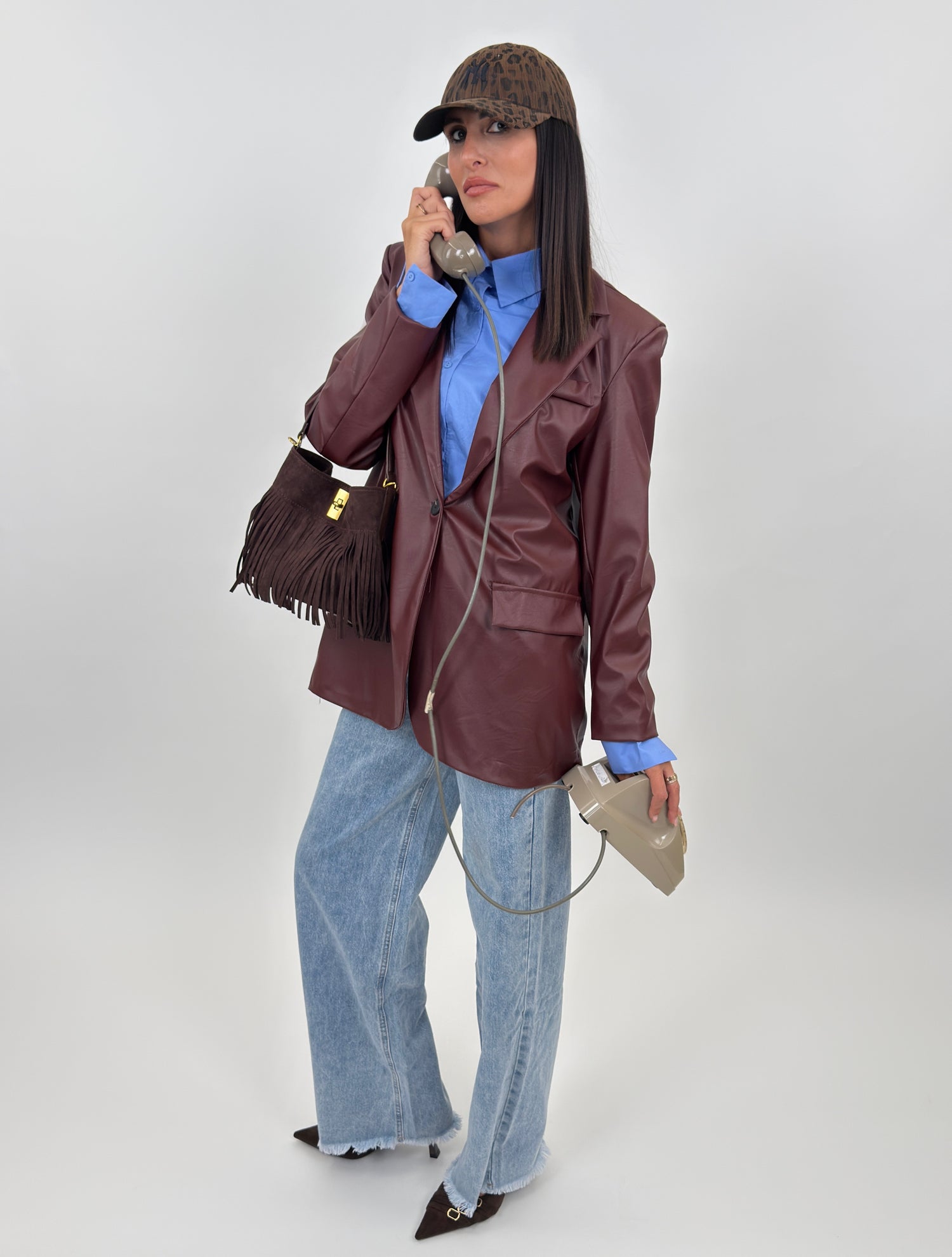 Giacca - Porsche Ecopelle Bordeaux