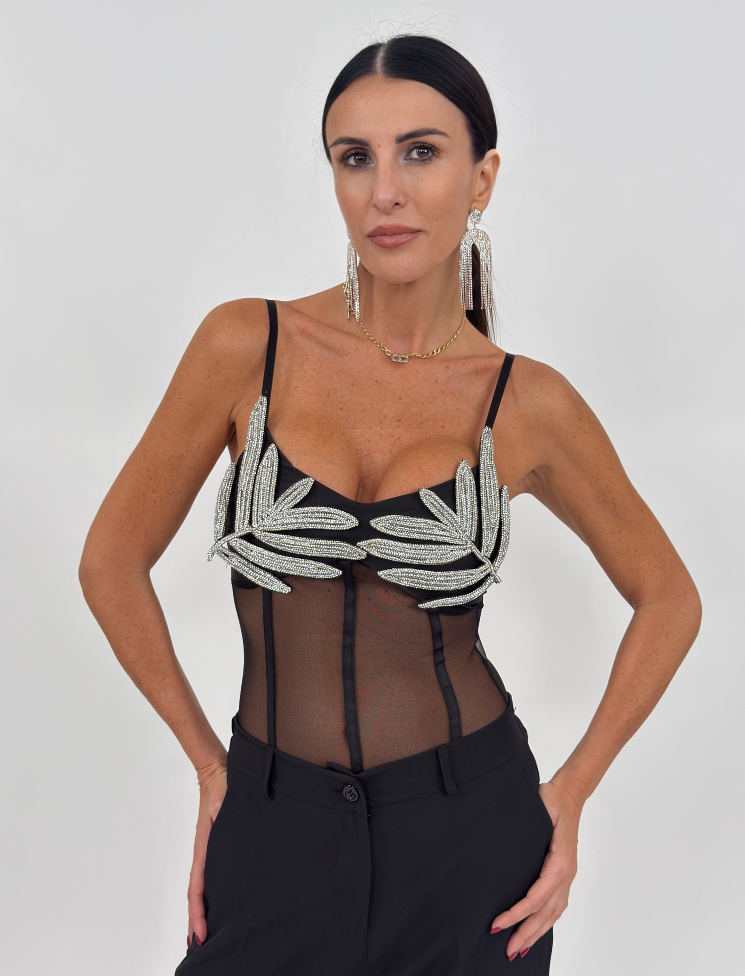 Body - Strass Nero