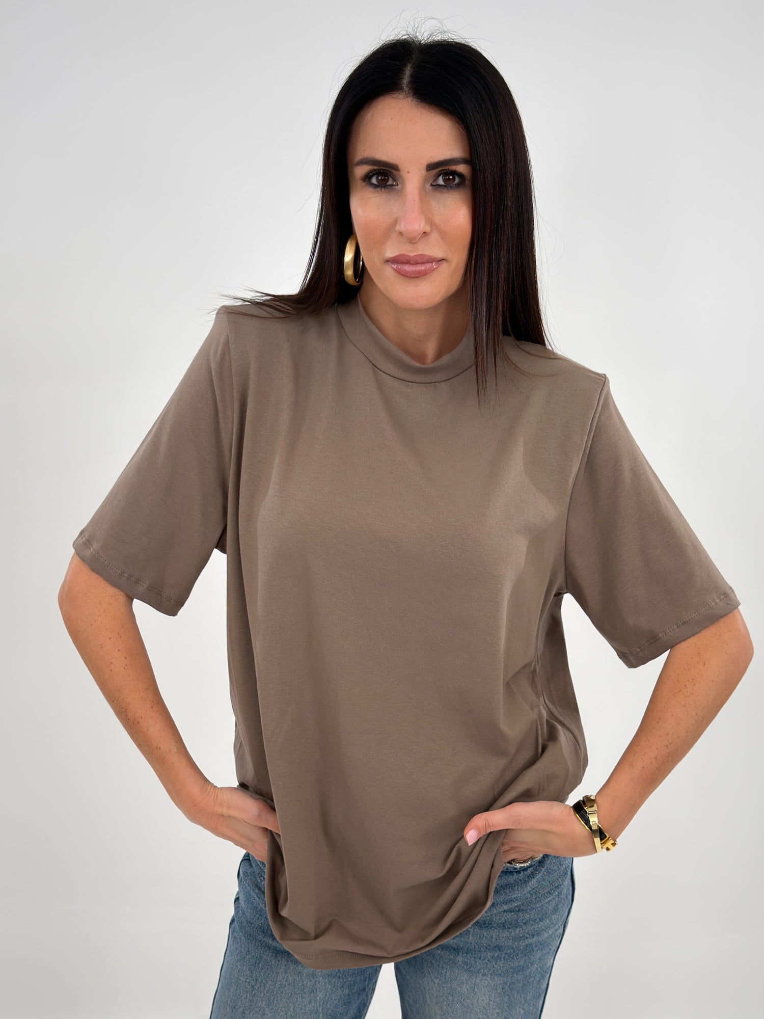 T-shirt - Over Tortora