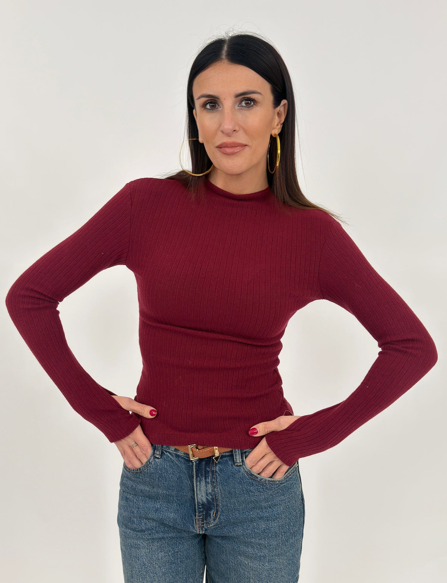 Maglia - Sveva Bordeaux