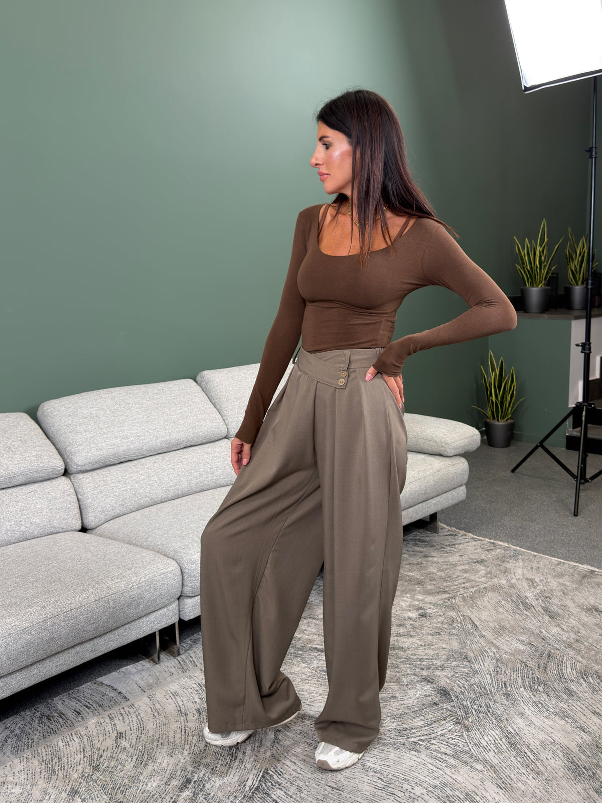 Pantalone - Perfetto Tortora