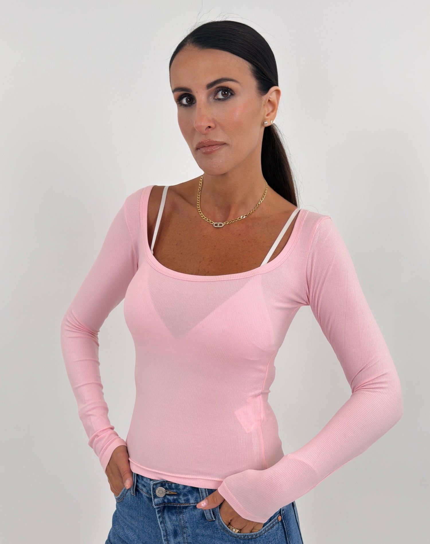 Maglia - Annie A Coste Rosa