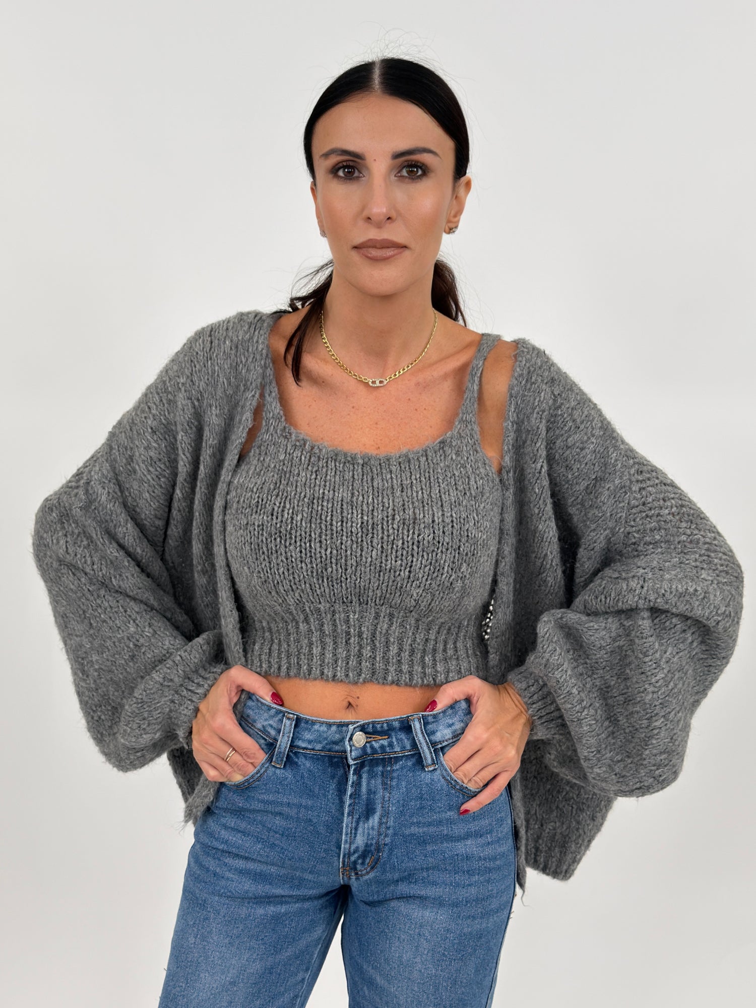 Maglia - Twinset Grigio