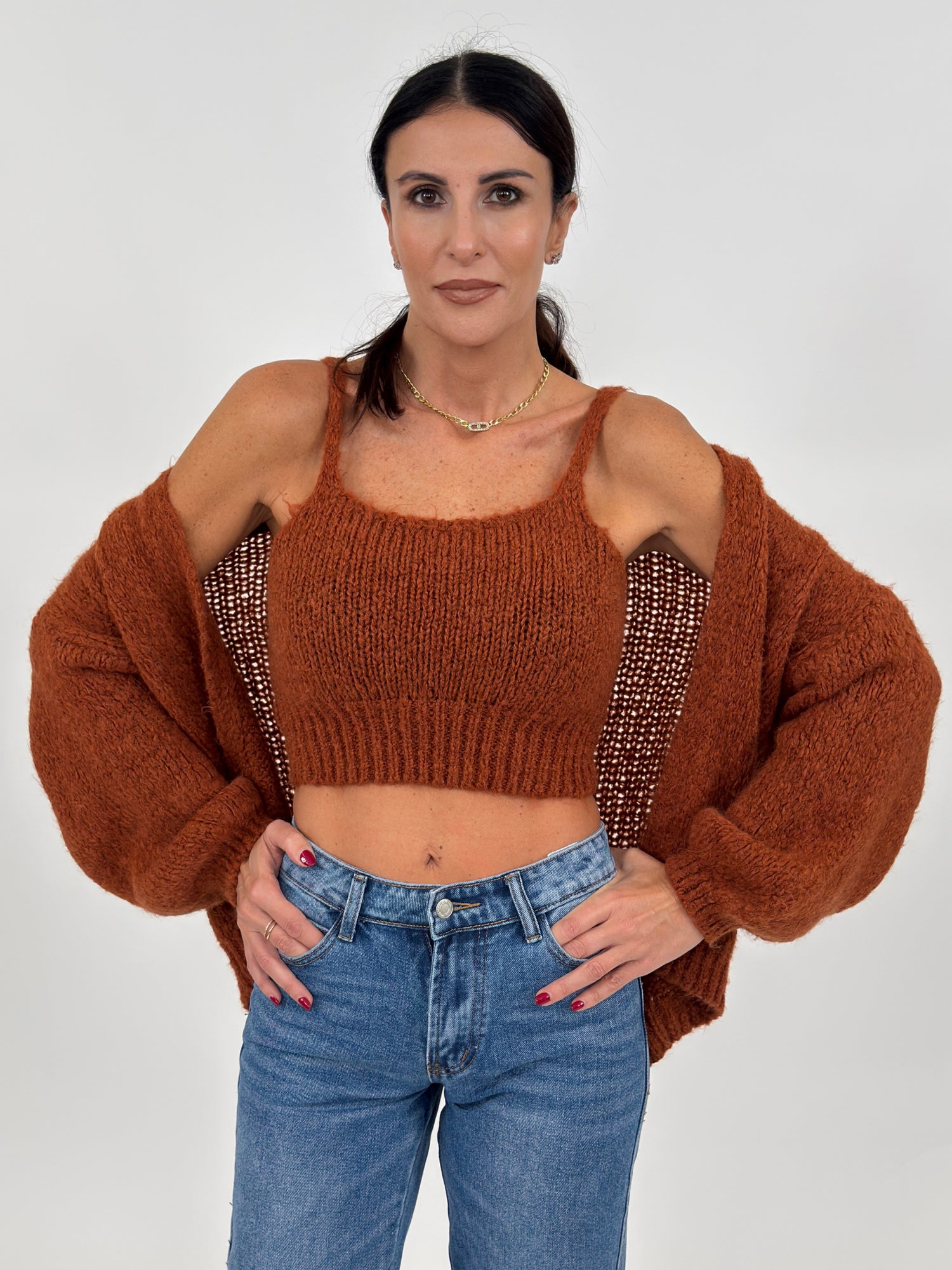 Maglia - Twinset Mattone