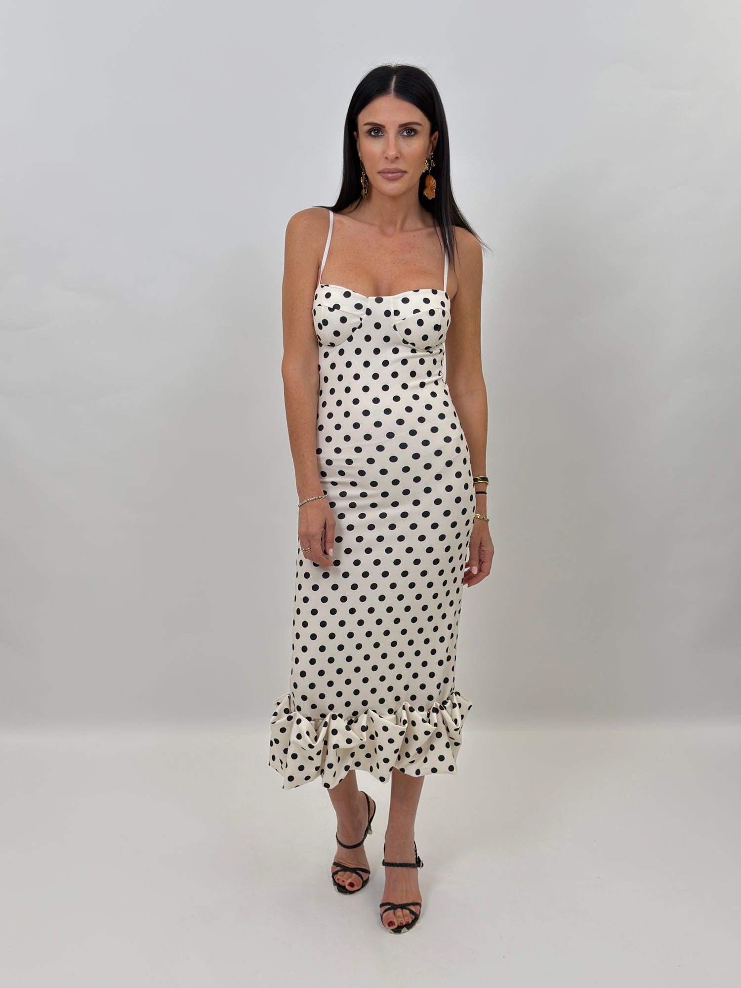 Abito - Pois Bianco