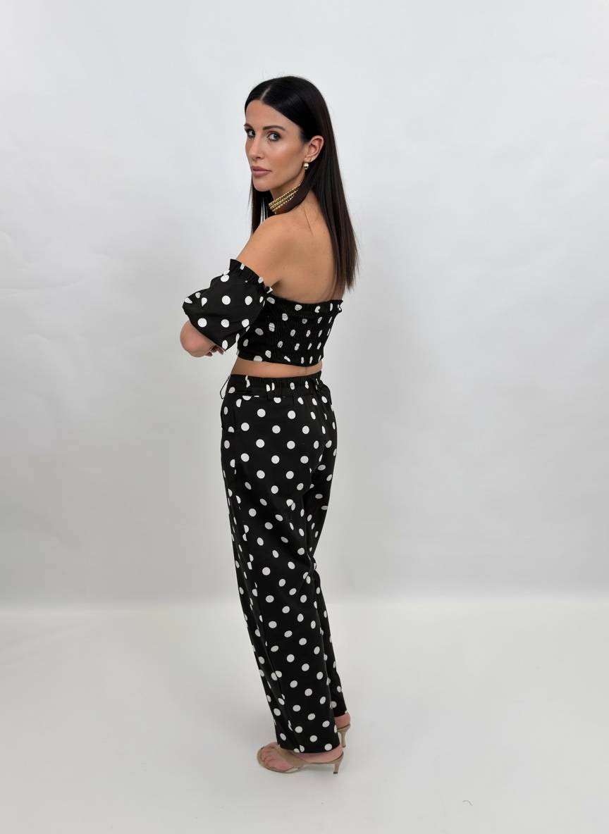 Cordset - Candy Pois Nero