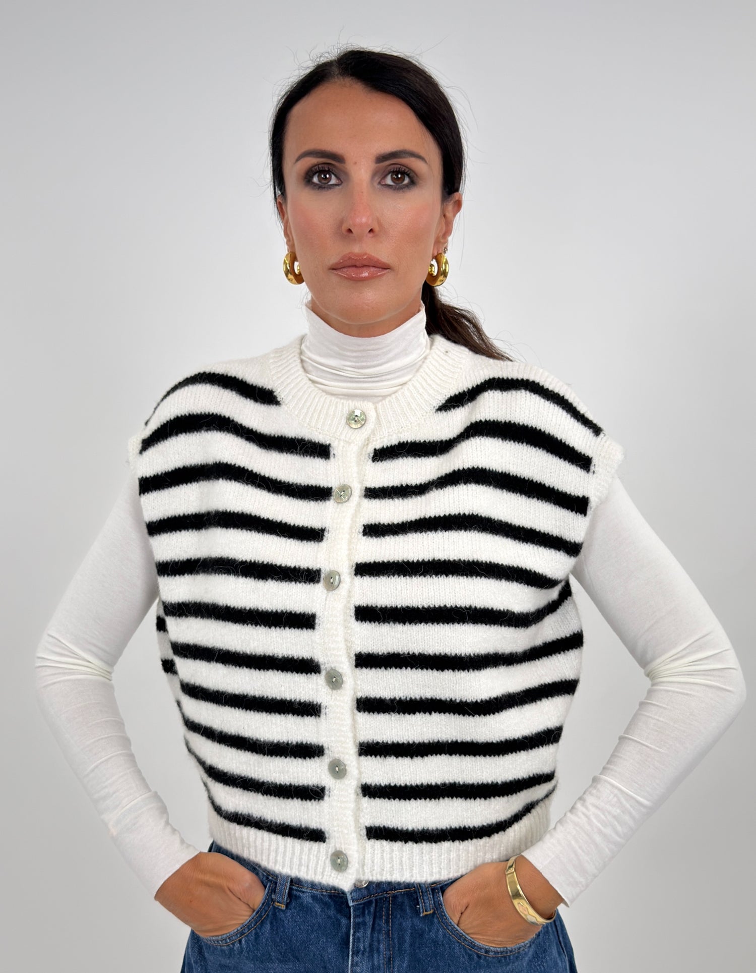 Cardigan Gilet - Victoria Bianco