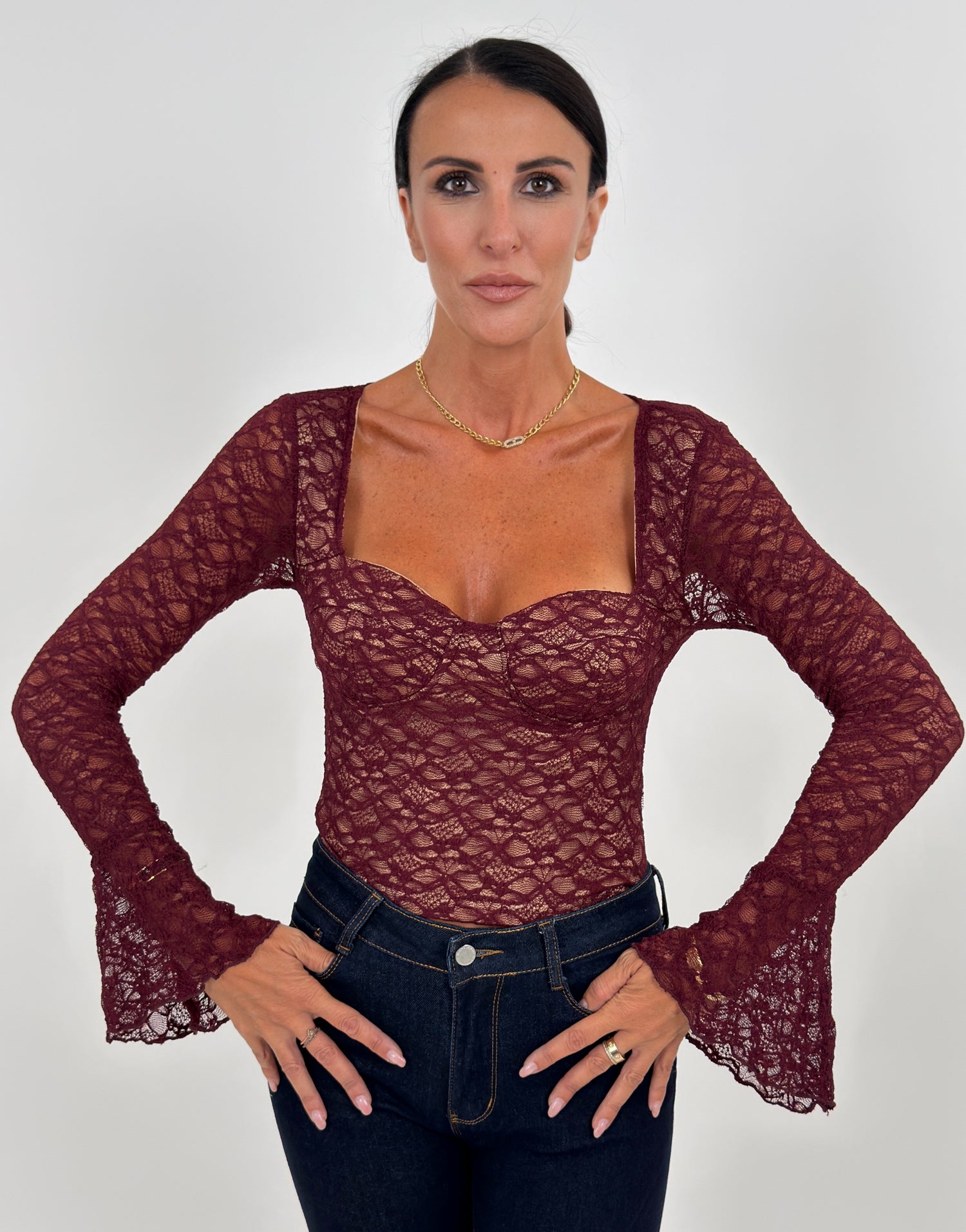 Top - Cherie Bordeaux