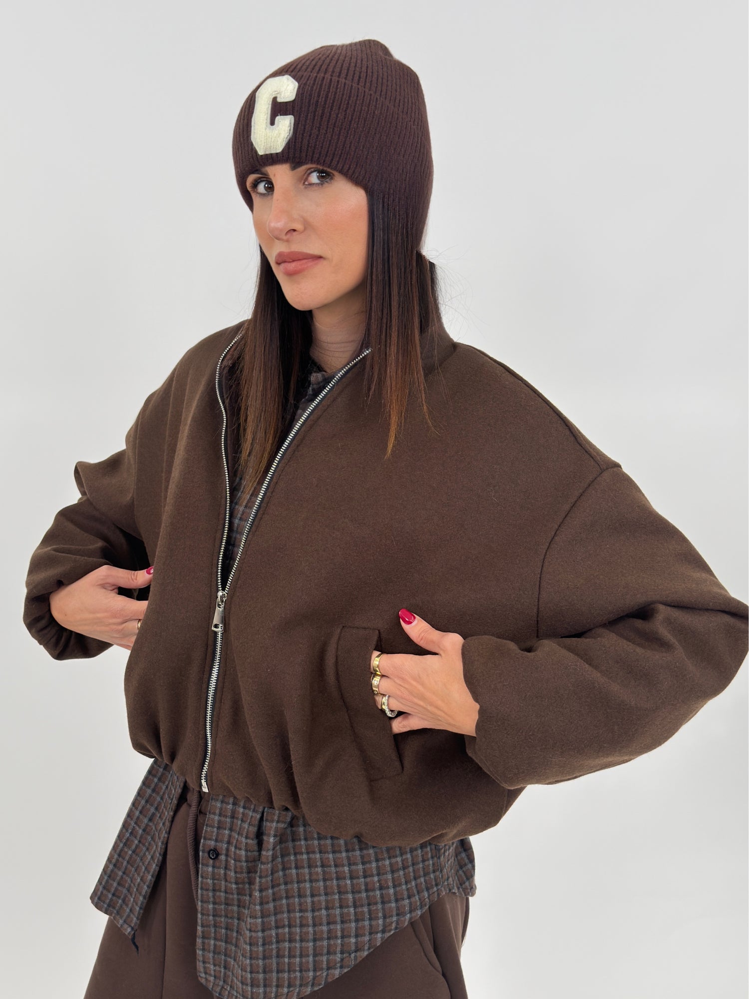 Giubbotto Bomber - Colmar marrone