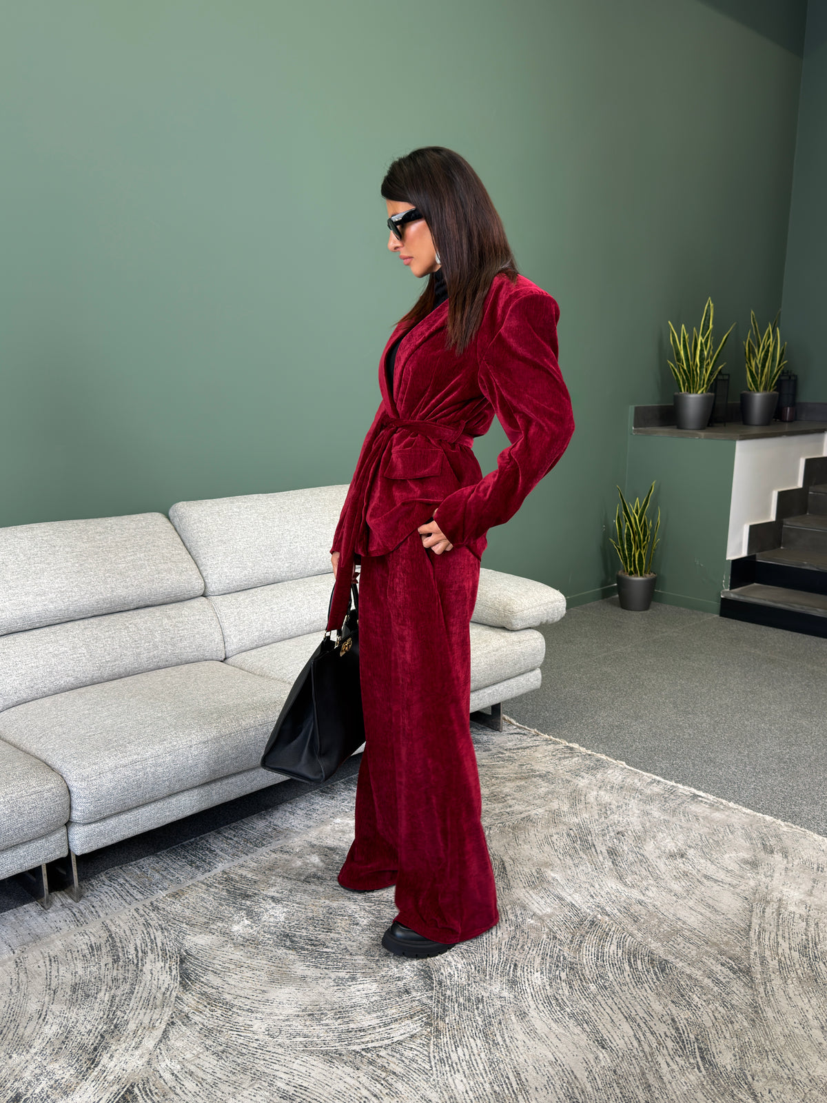 Tailleur - Soraya Bordeaux
