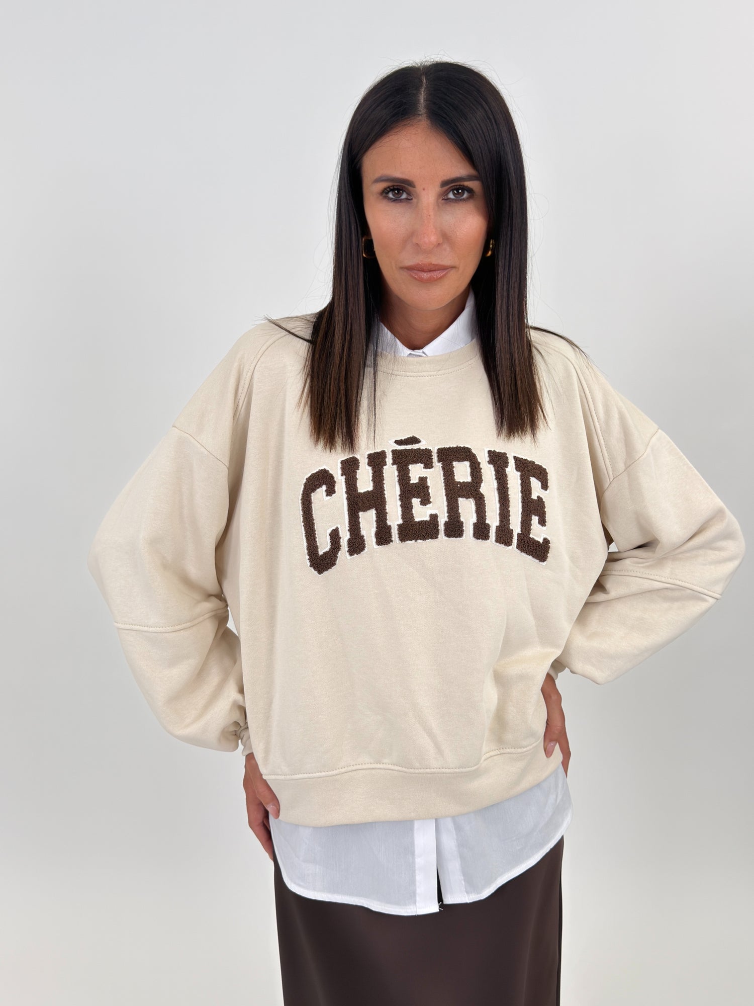 Felpa - Charlotte Beige