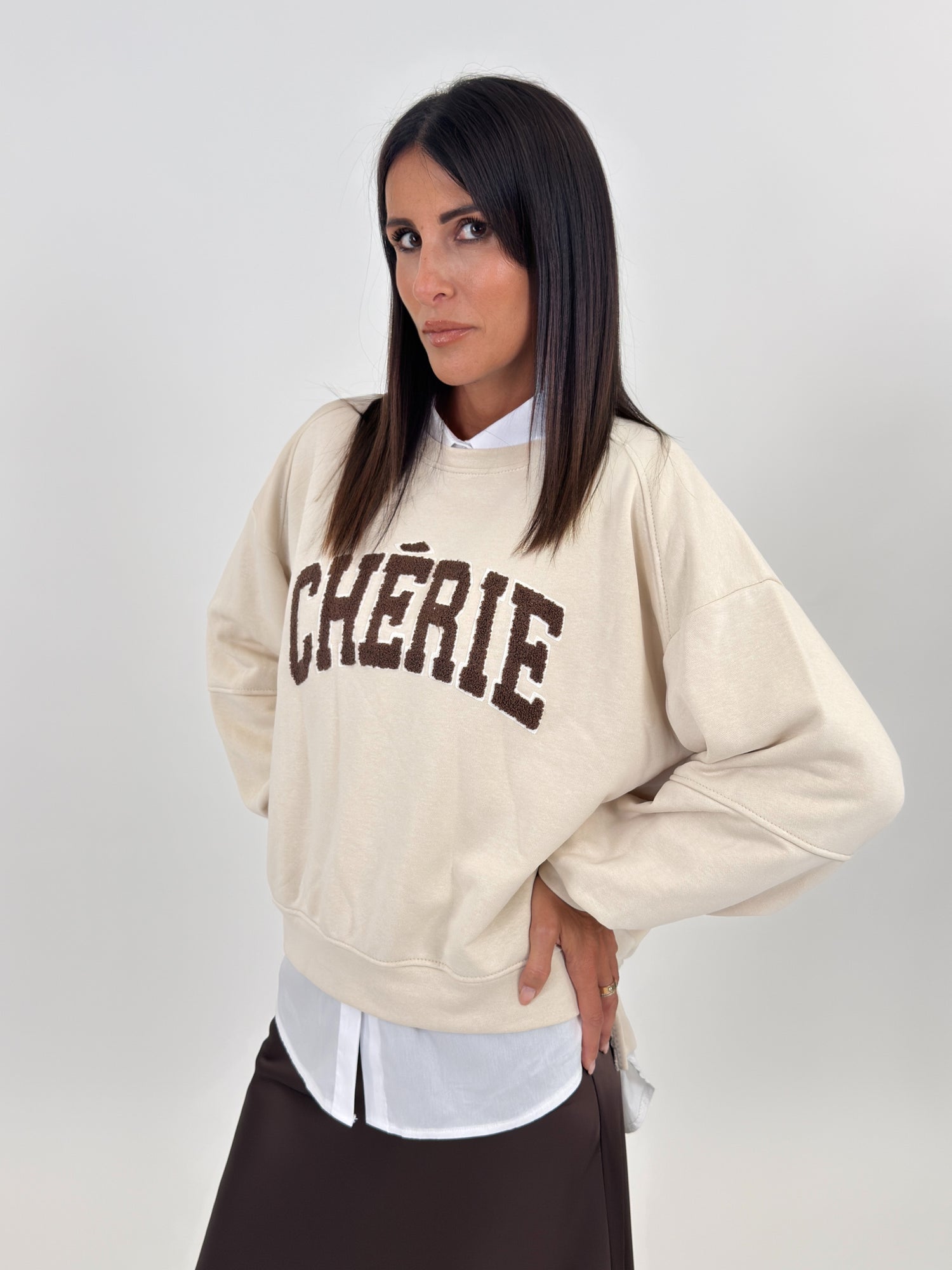 Felpa - Charlotte Beige