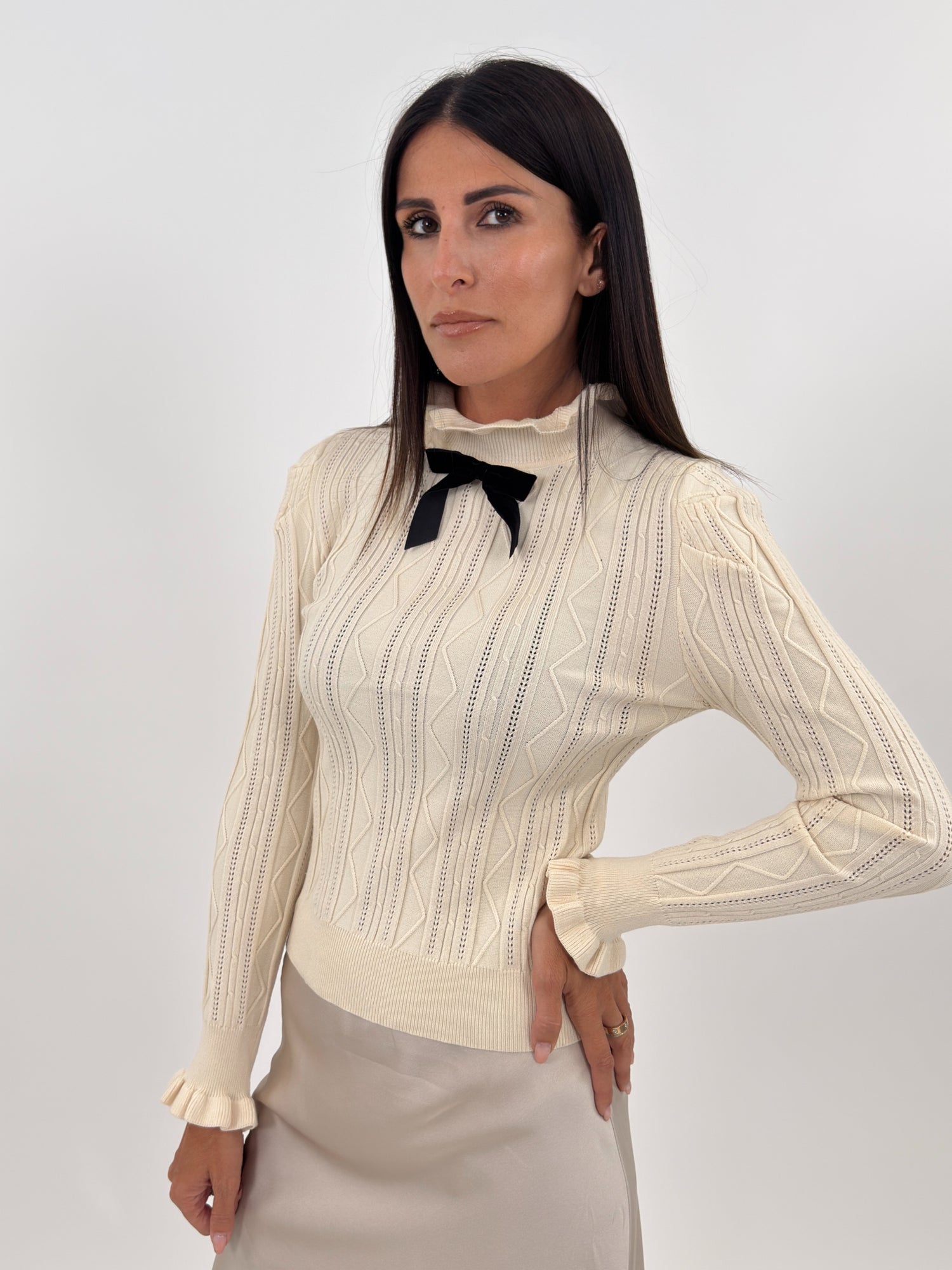 Maglia - Amanda Beige
