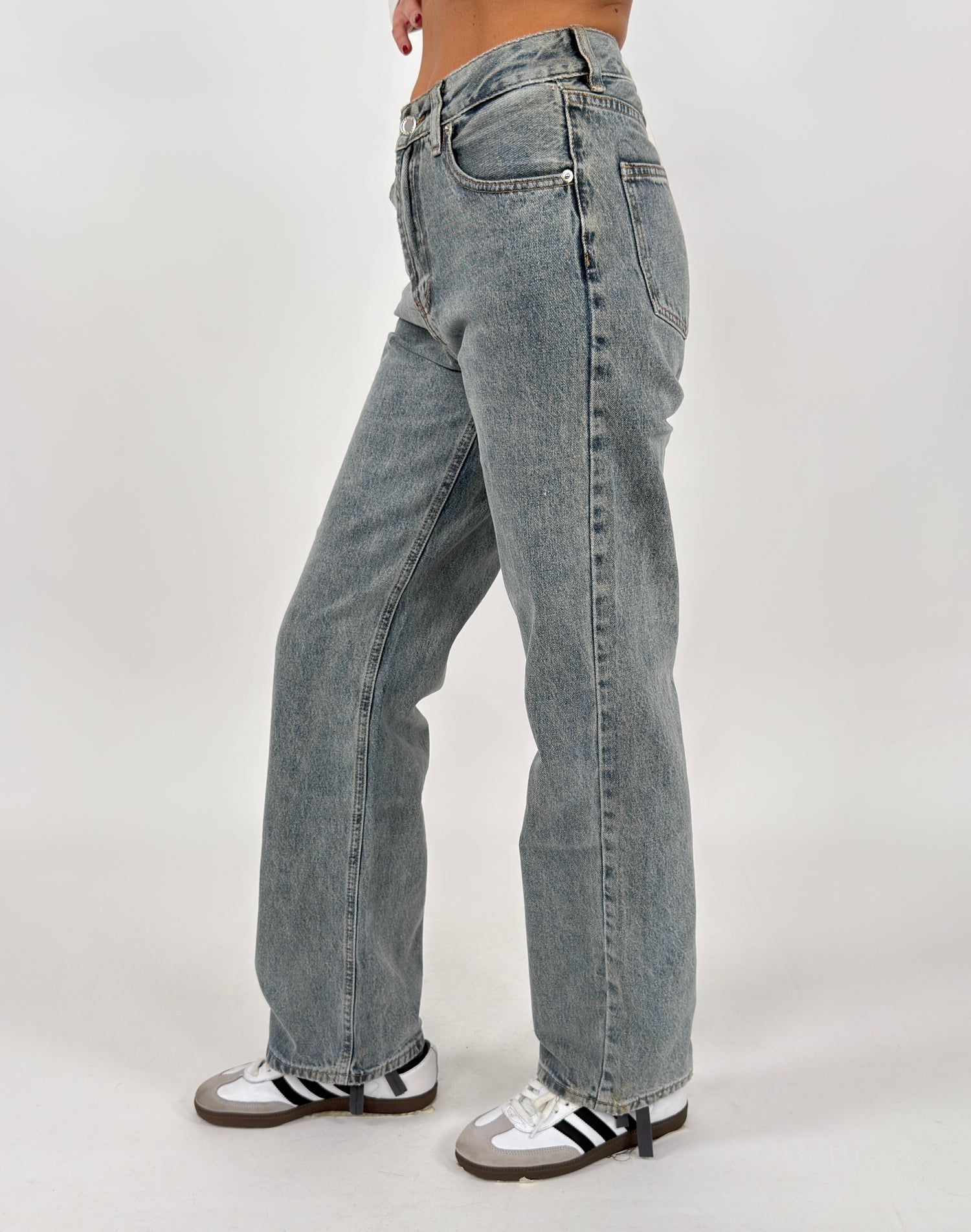 Jeans - Swami A3087 denim sabbiato