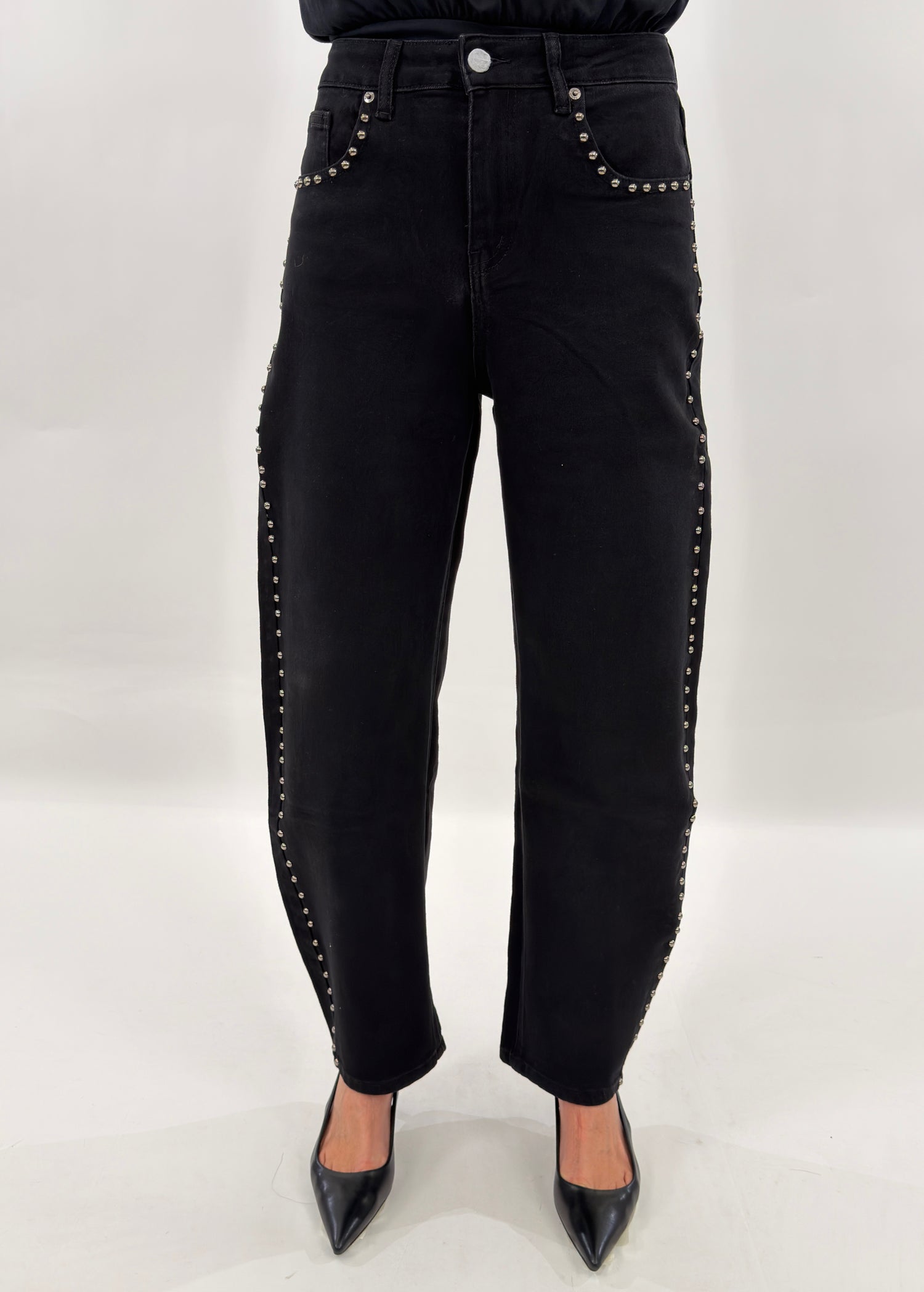 Jeans - Kansas 130 Denim Nero