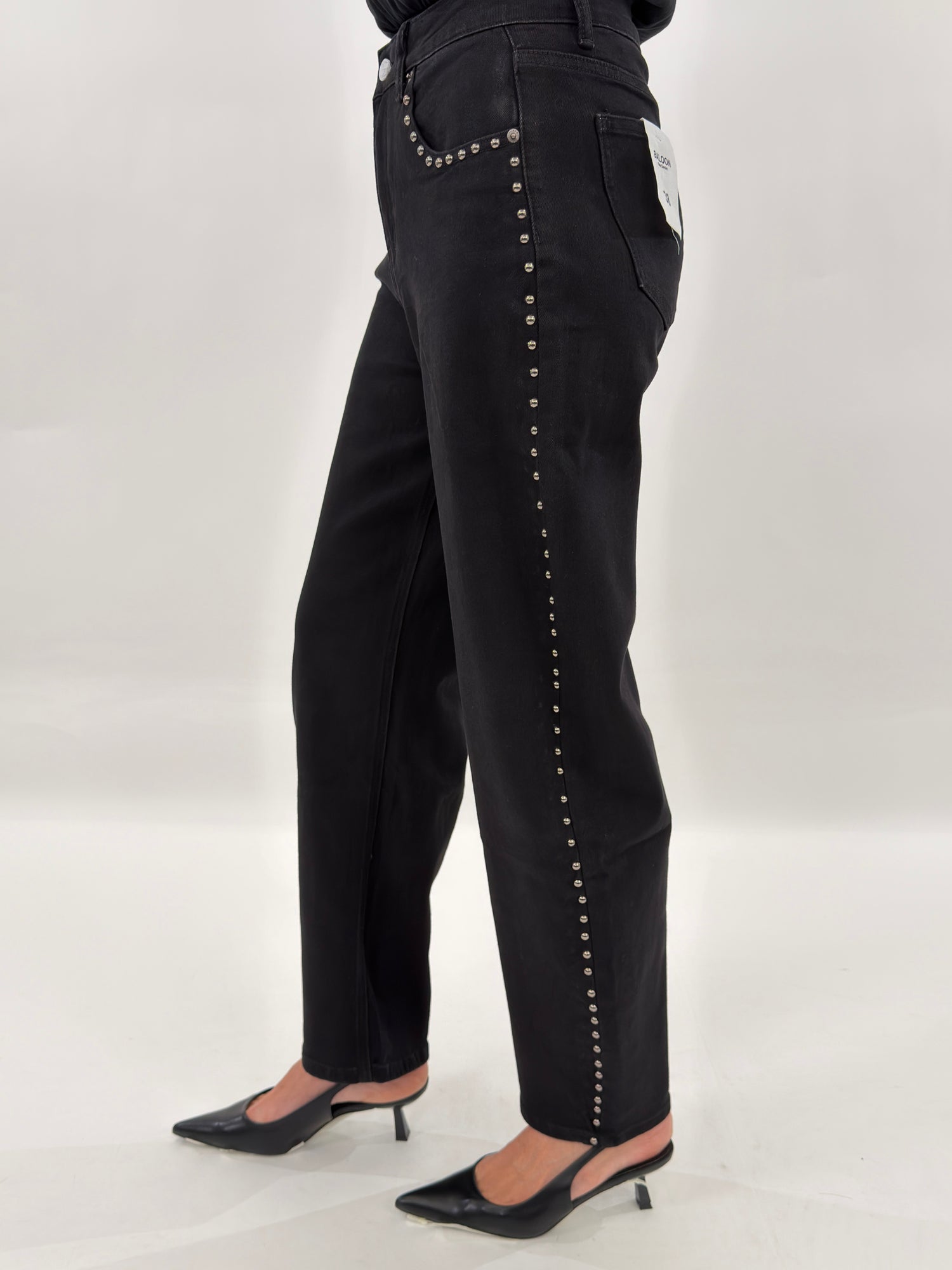 Jeans - Kansas 130 Denim Nero