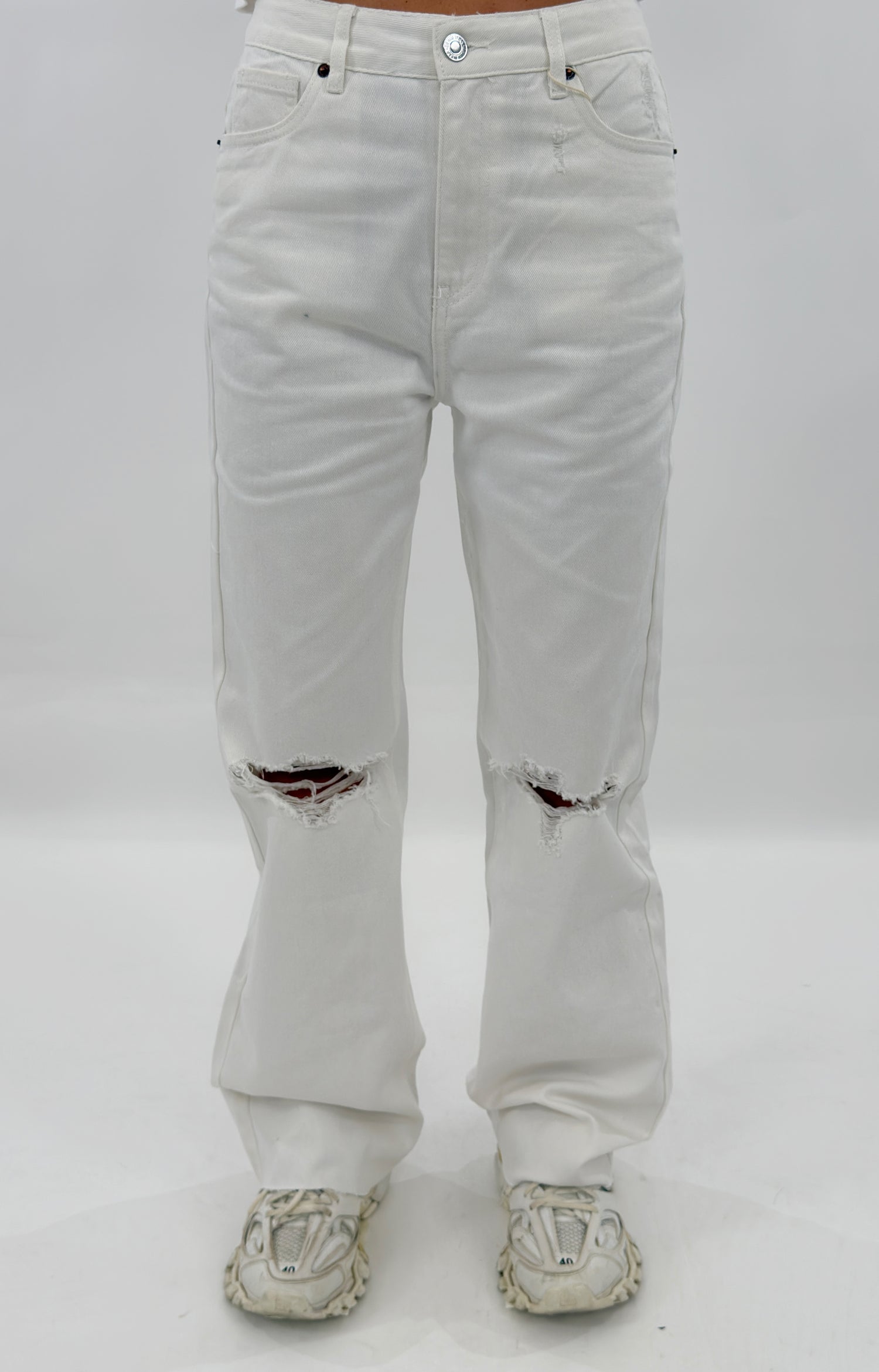 Jeans - Hollywood 7643 Denim Bianco