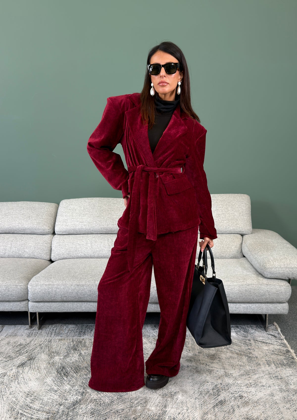 Tailleur - Soraya Bordeaux