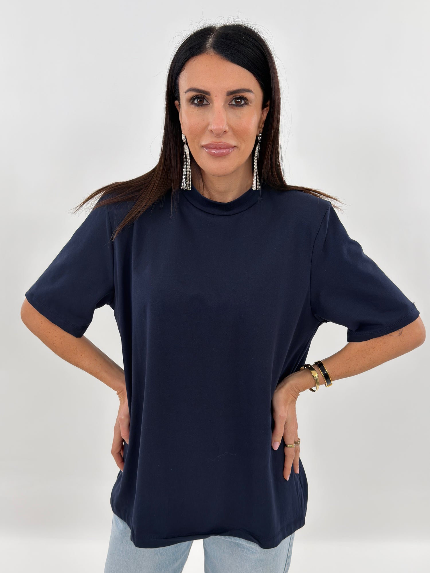 T-shirt - Over Blu