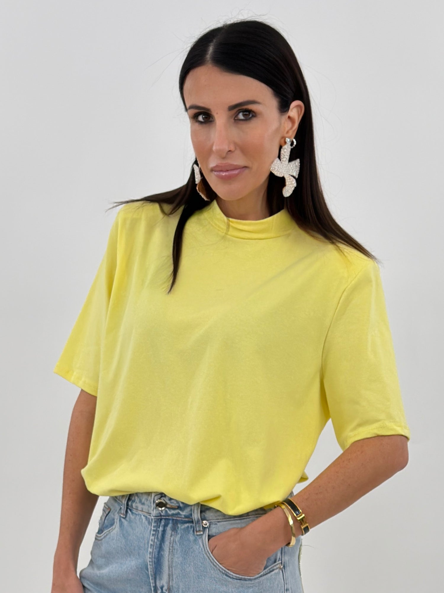 T-shirt - Over Giallo