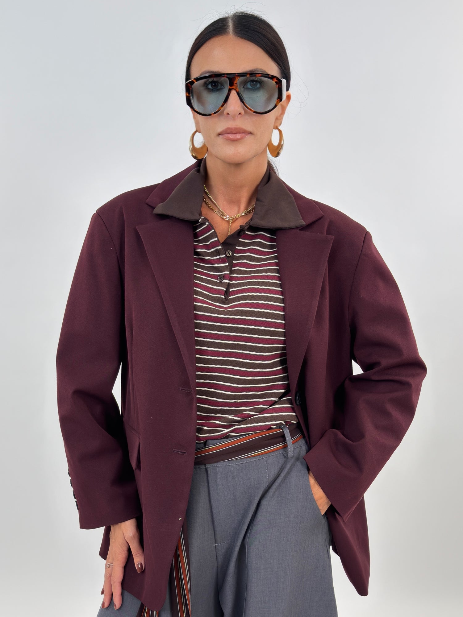 Giacca - Ginevra Bordeaux