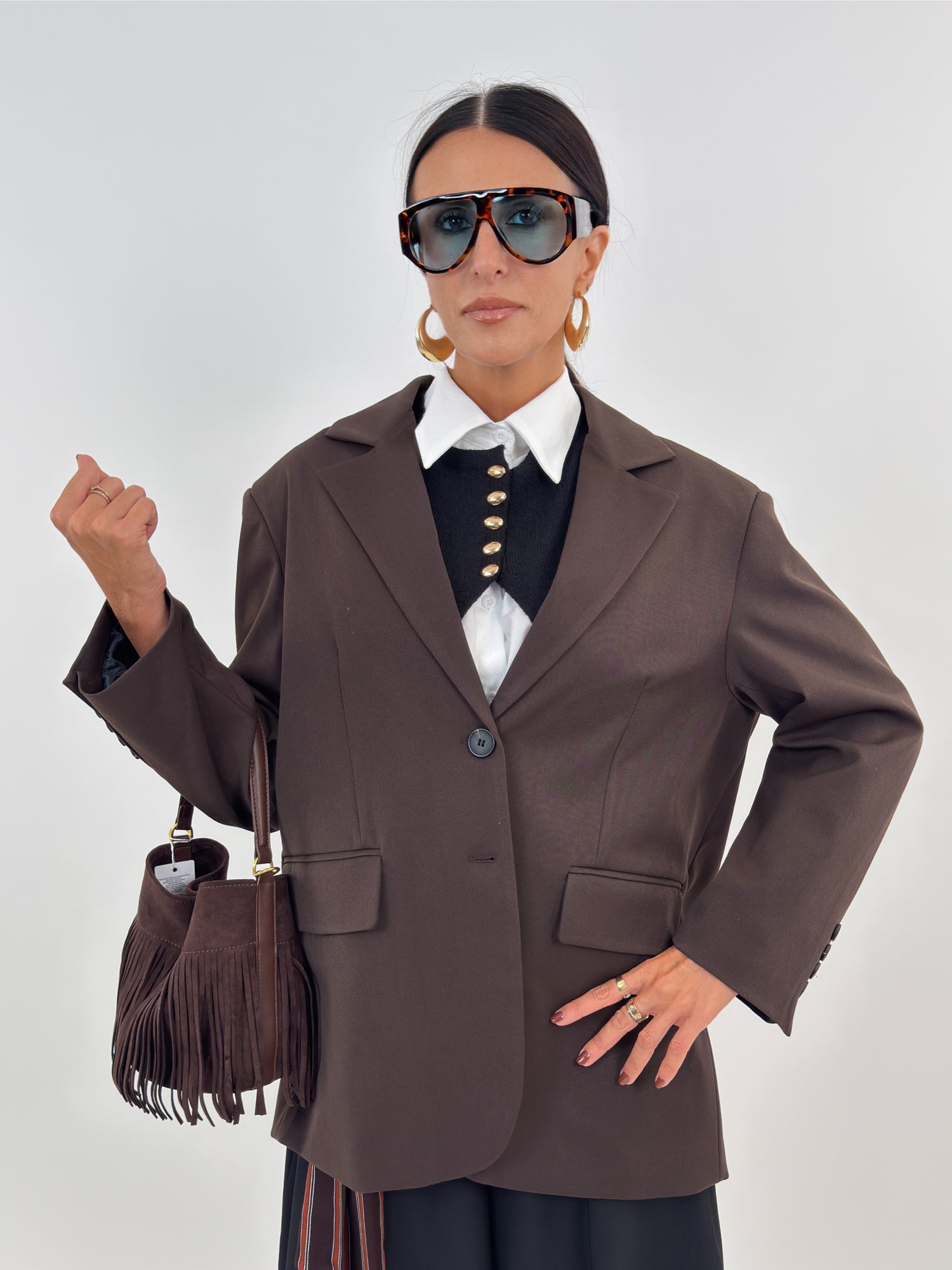 Giacca - Ginevra Marrone