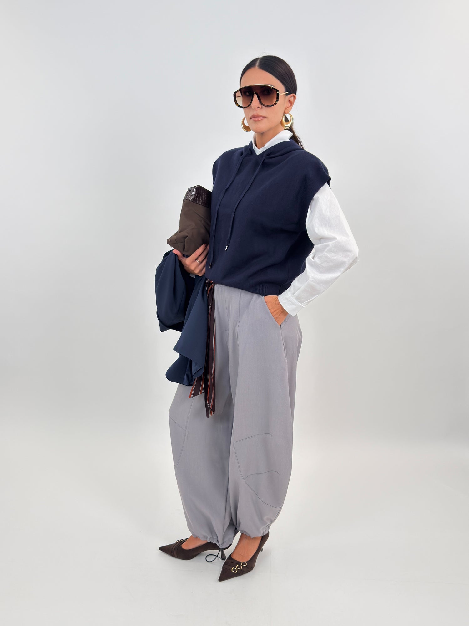 Maglia Gilet - Sonia Blu