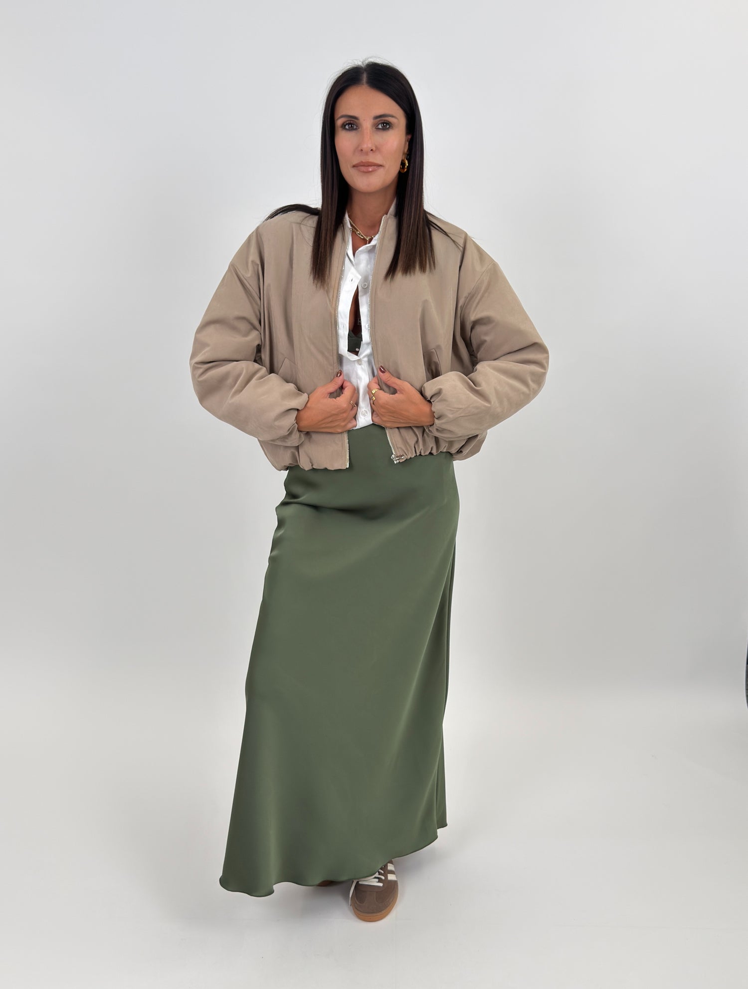 Giubbotto Bomber - Dorothy Beige