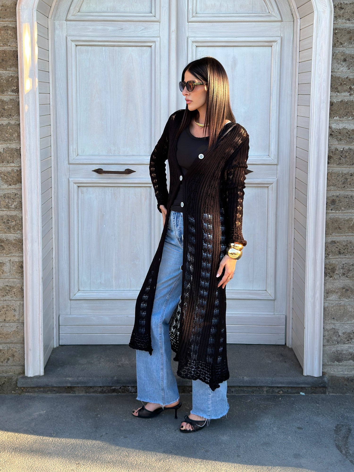 Cardigan - Havana Nero