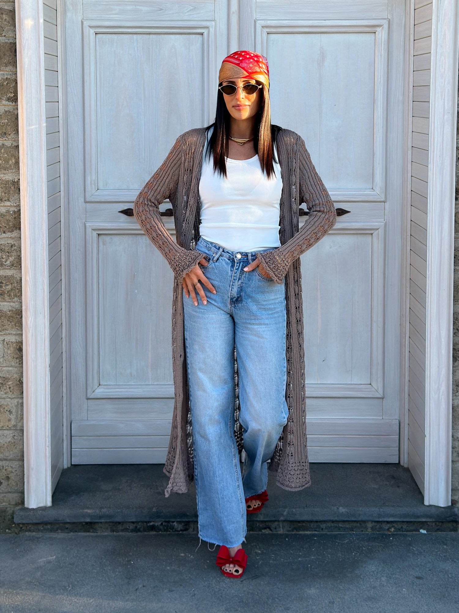 Cardigan - Havana Tortora