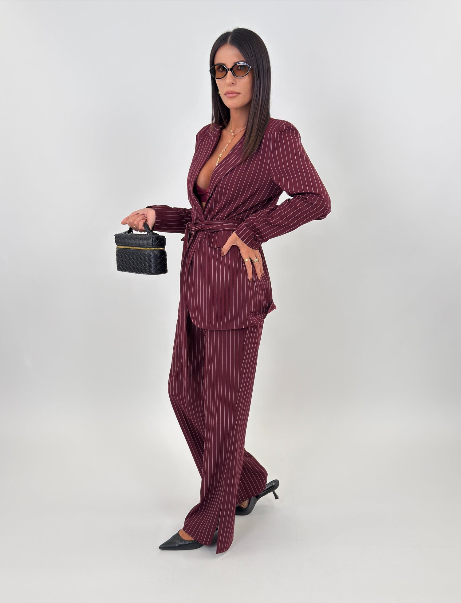 Tailleur - Wall Street Bordeaux